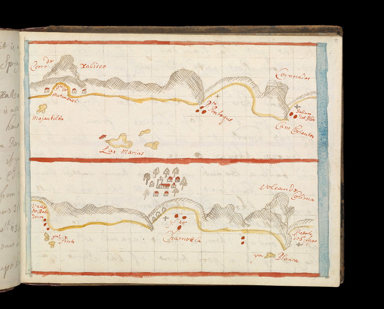 [Cabo Corrientes]Bound sheet. Col. ms. Additional Places: Mexic…