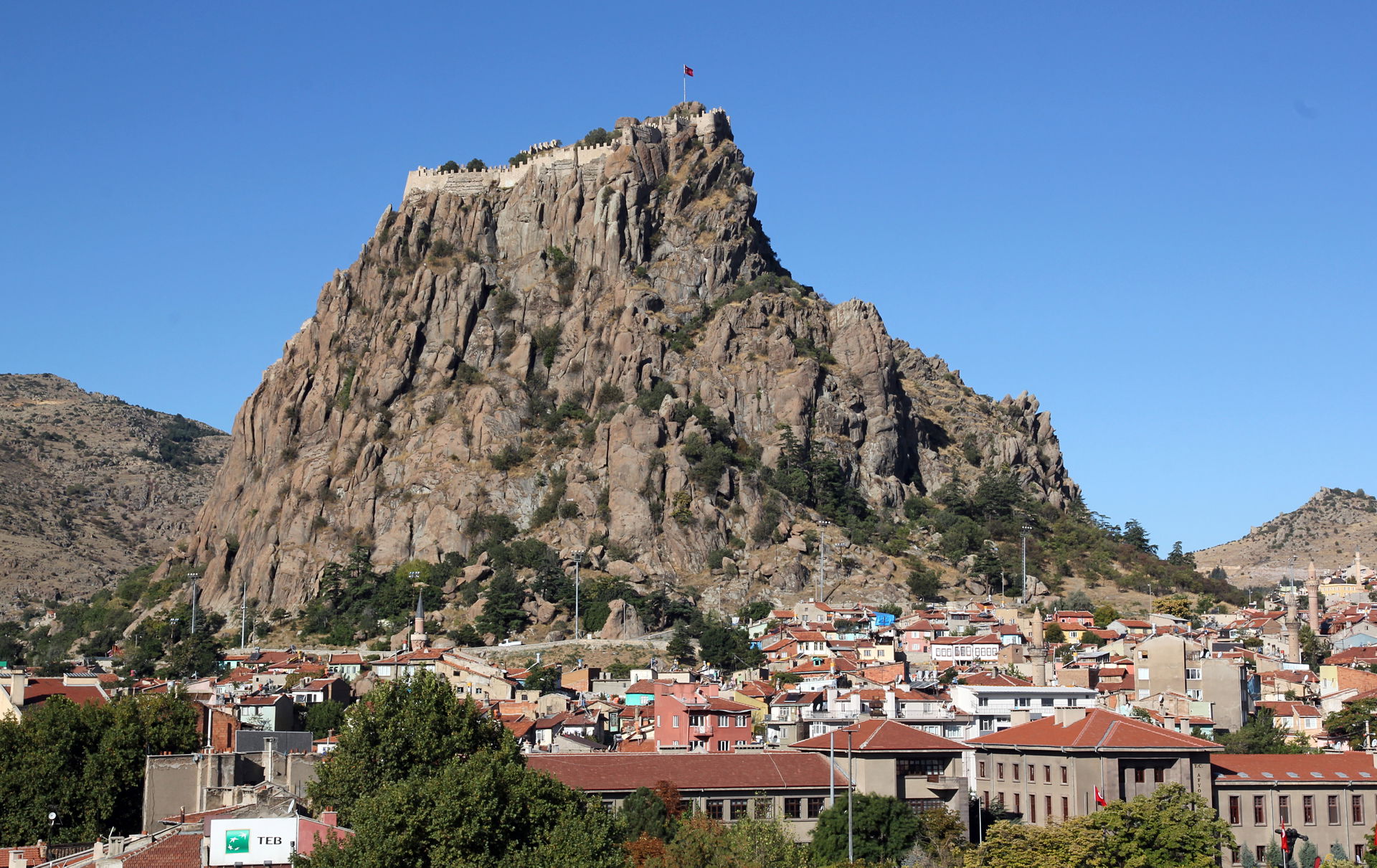 Burgberg von Afyonkarahisar, Zentraltürkei