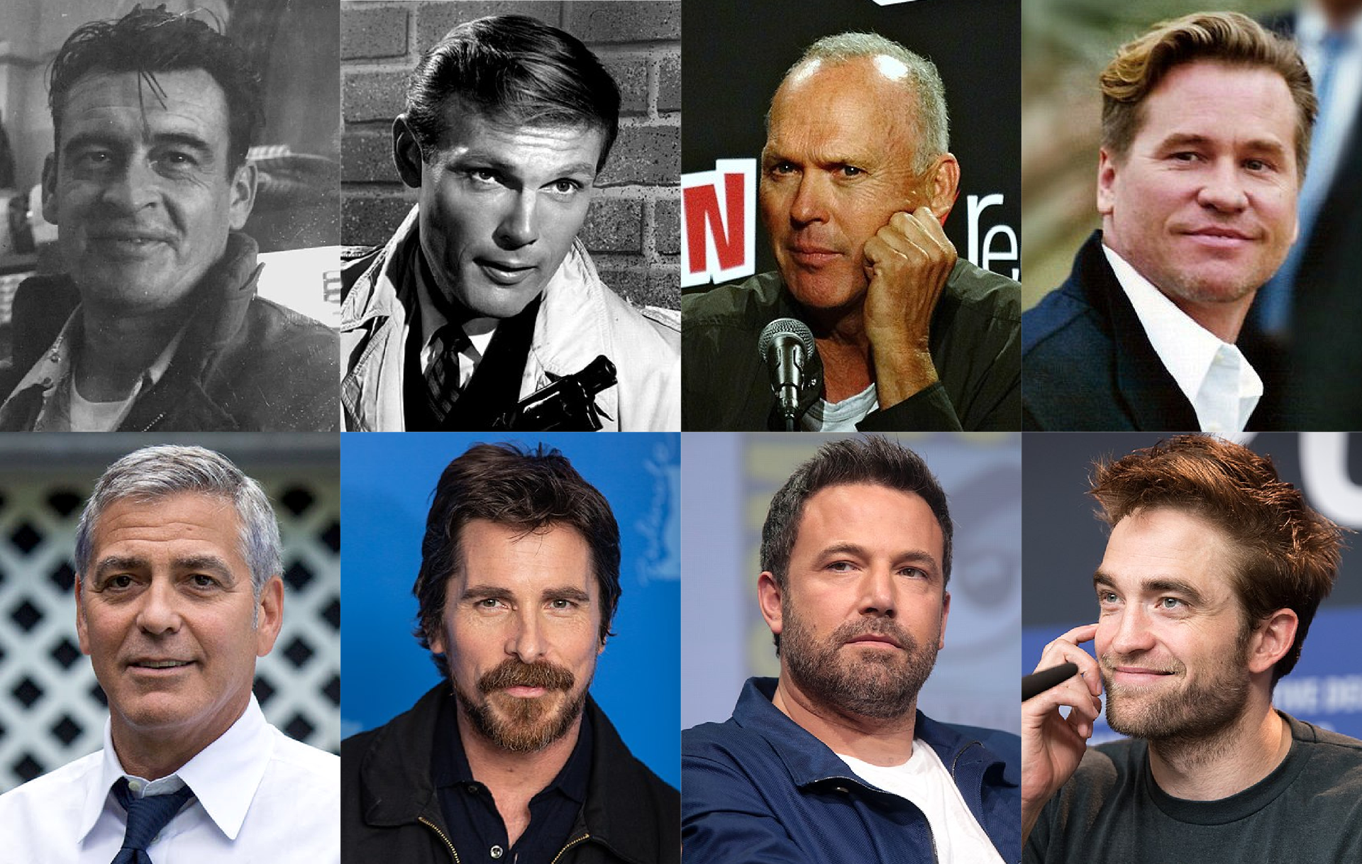 Eight of the actors who have depicted the character Batman in l…