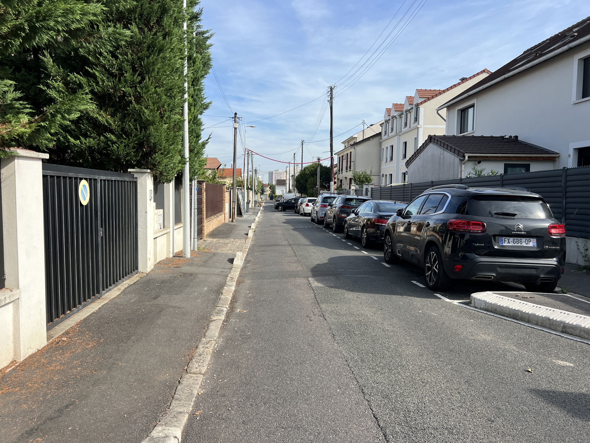Rue de Belfort, Nanterre.