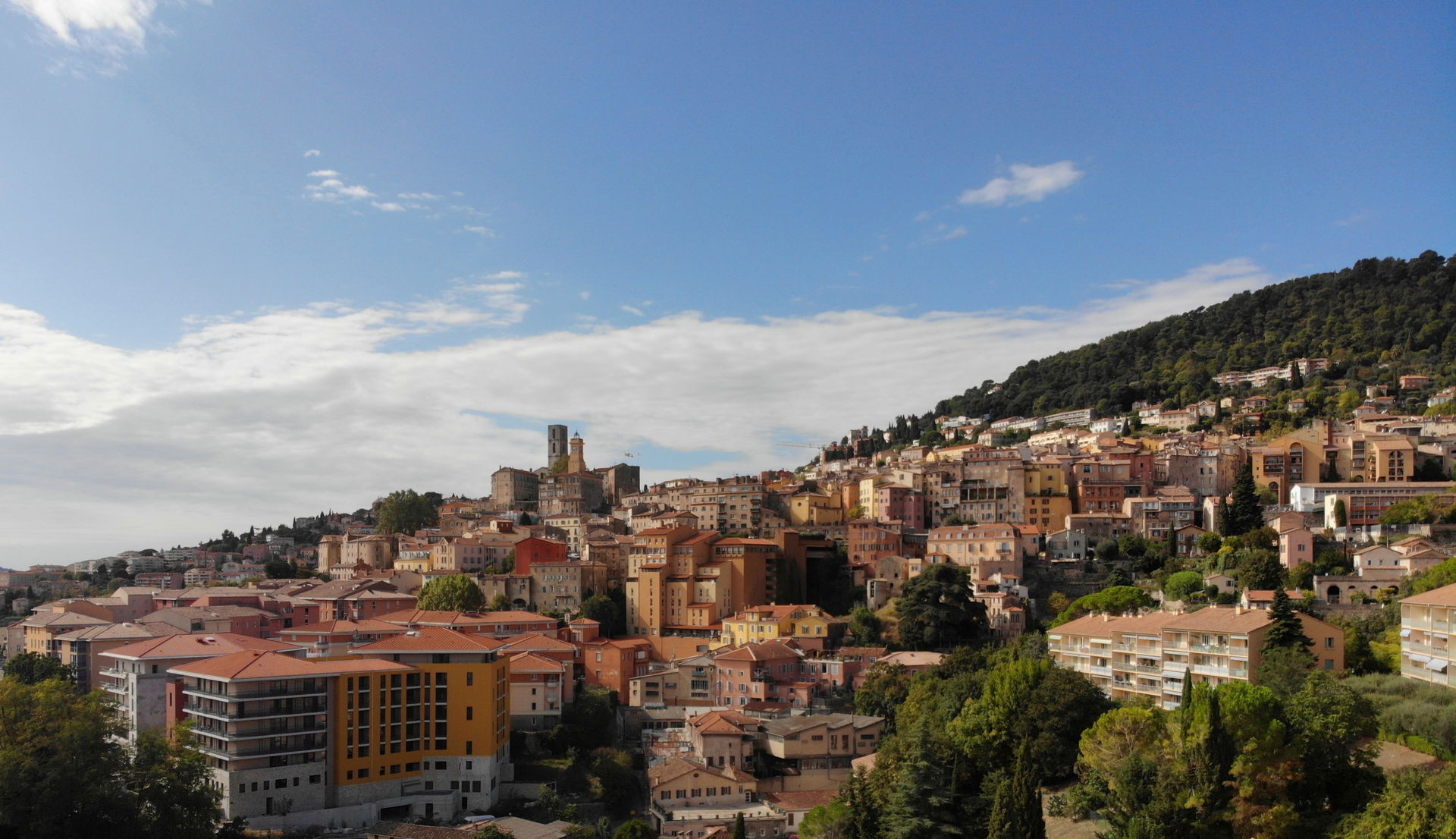 An overview of Grasse, France