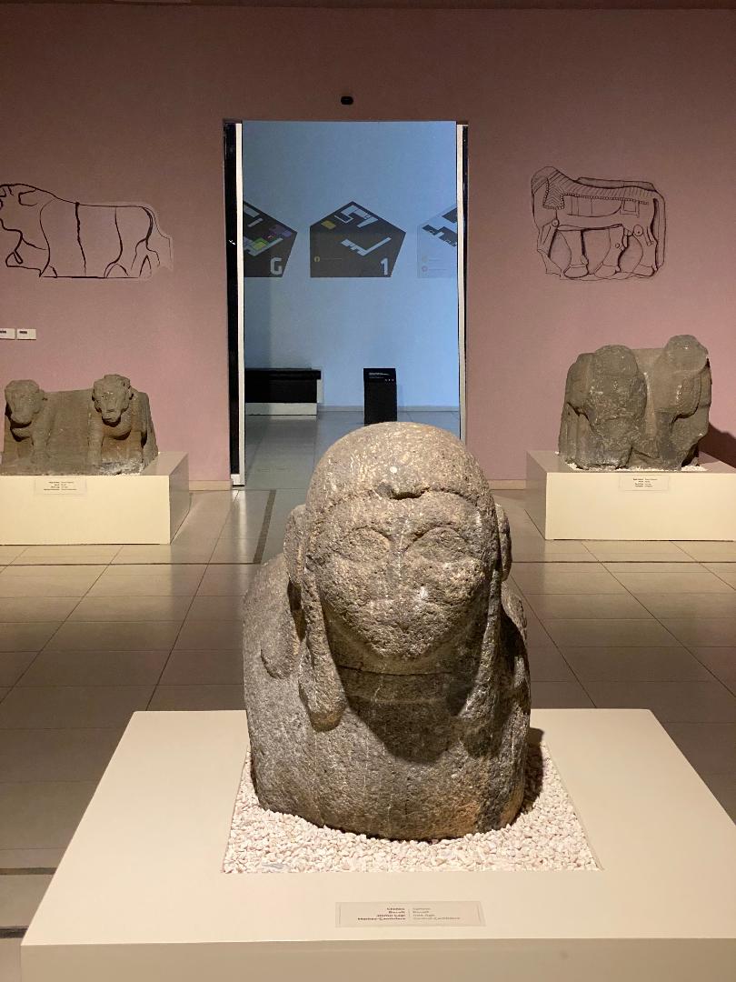 Urfa museum Sphinx from Central- Çamlıdere Iron Age