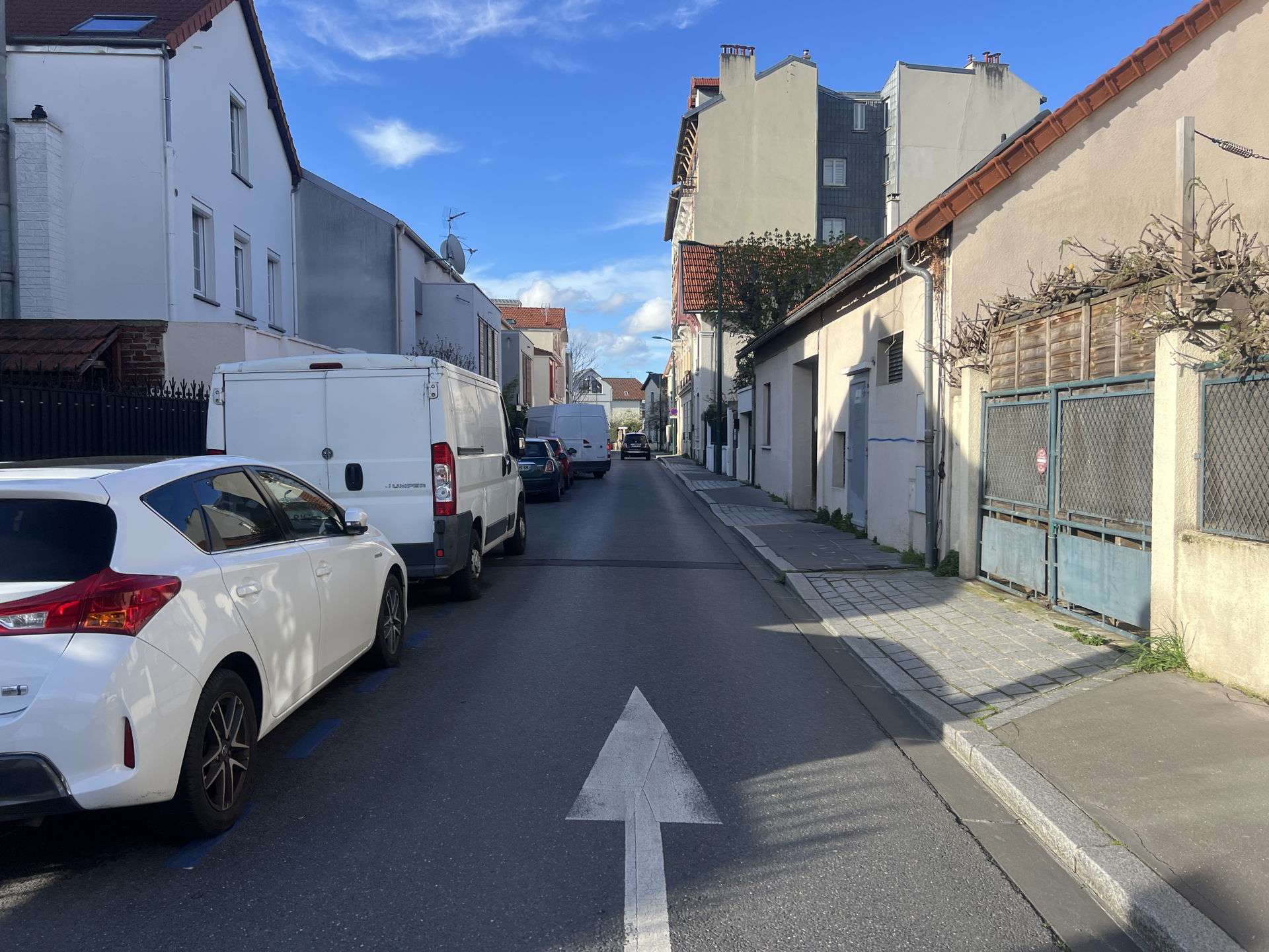 Rue de Varsovie, Colombes.