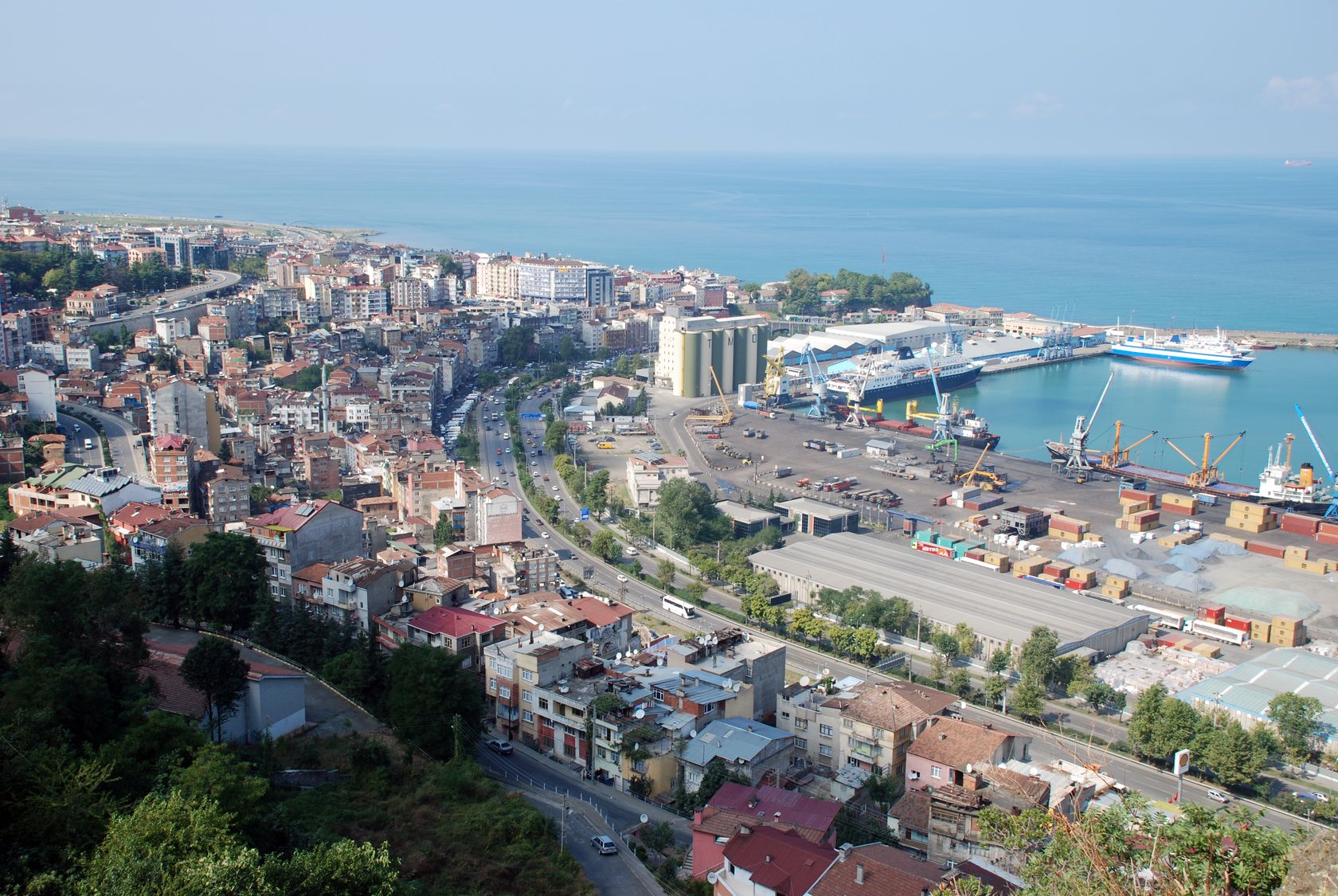 Trabzon, harbour