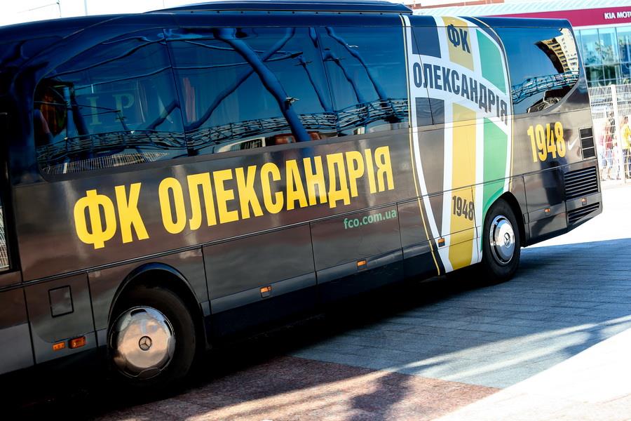 Клубний автобус ФК Олександрія