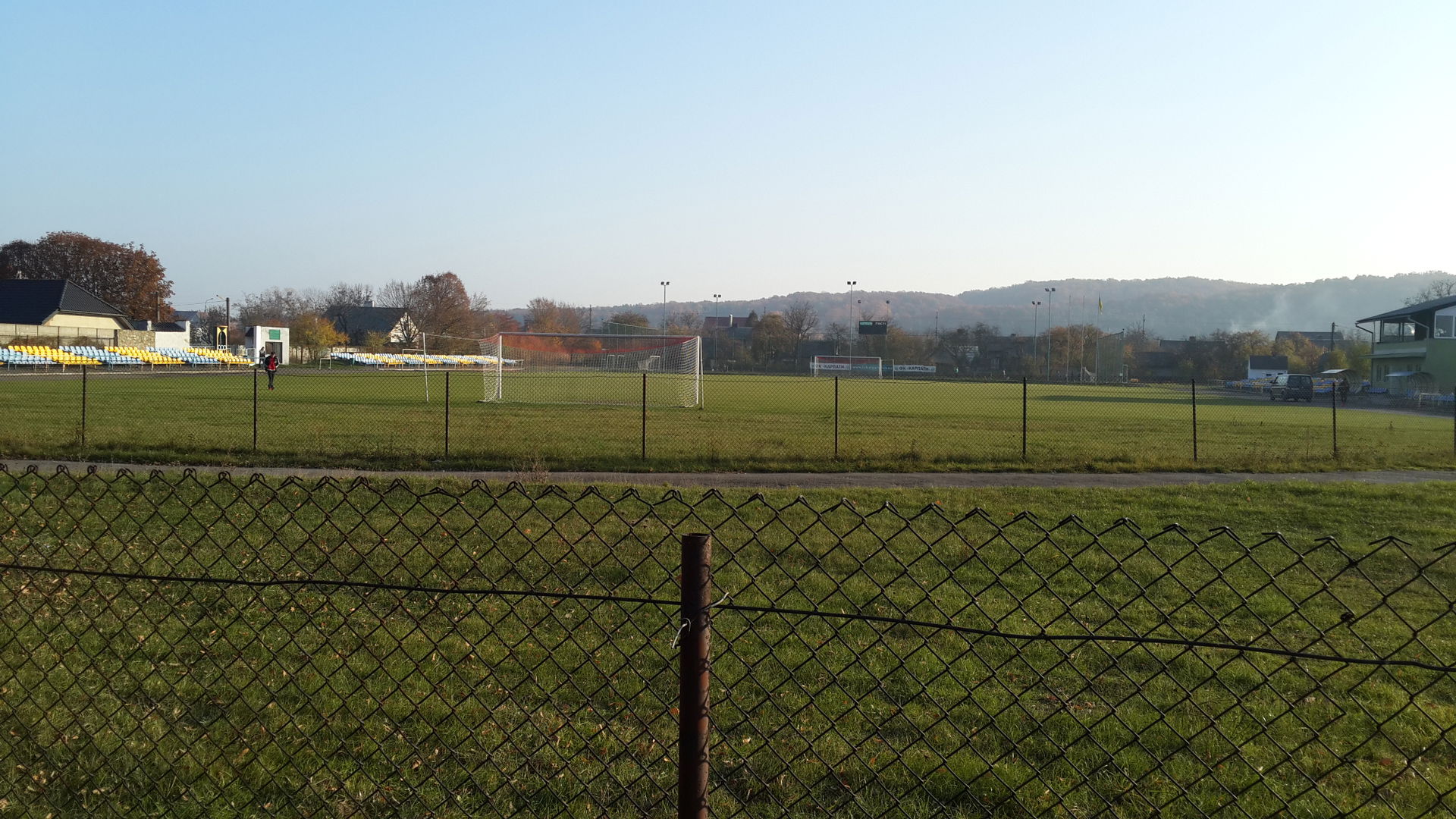 Lokomotyv Stadium in Rava-Ruska, Ukraine