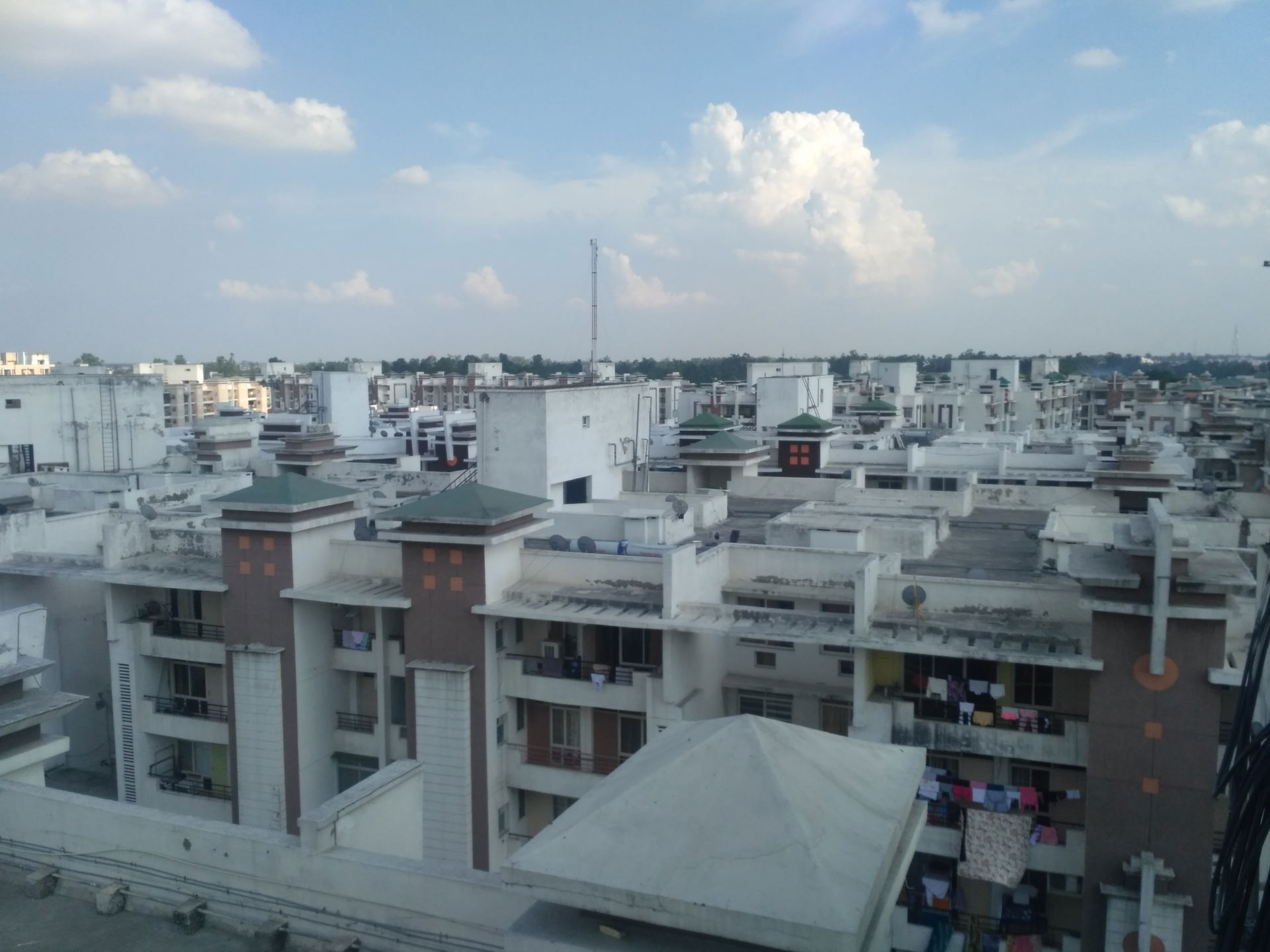 view of metropolis city in rudrapur, uttarakhand