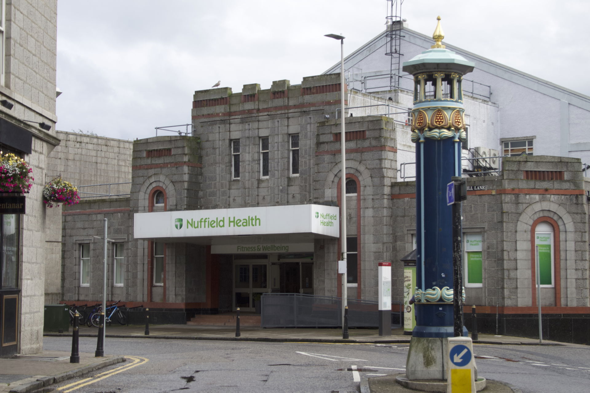 Taken August 2019 in Aberdeen, Scotland. Building was once Rege…