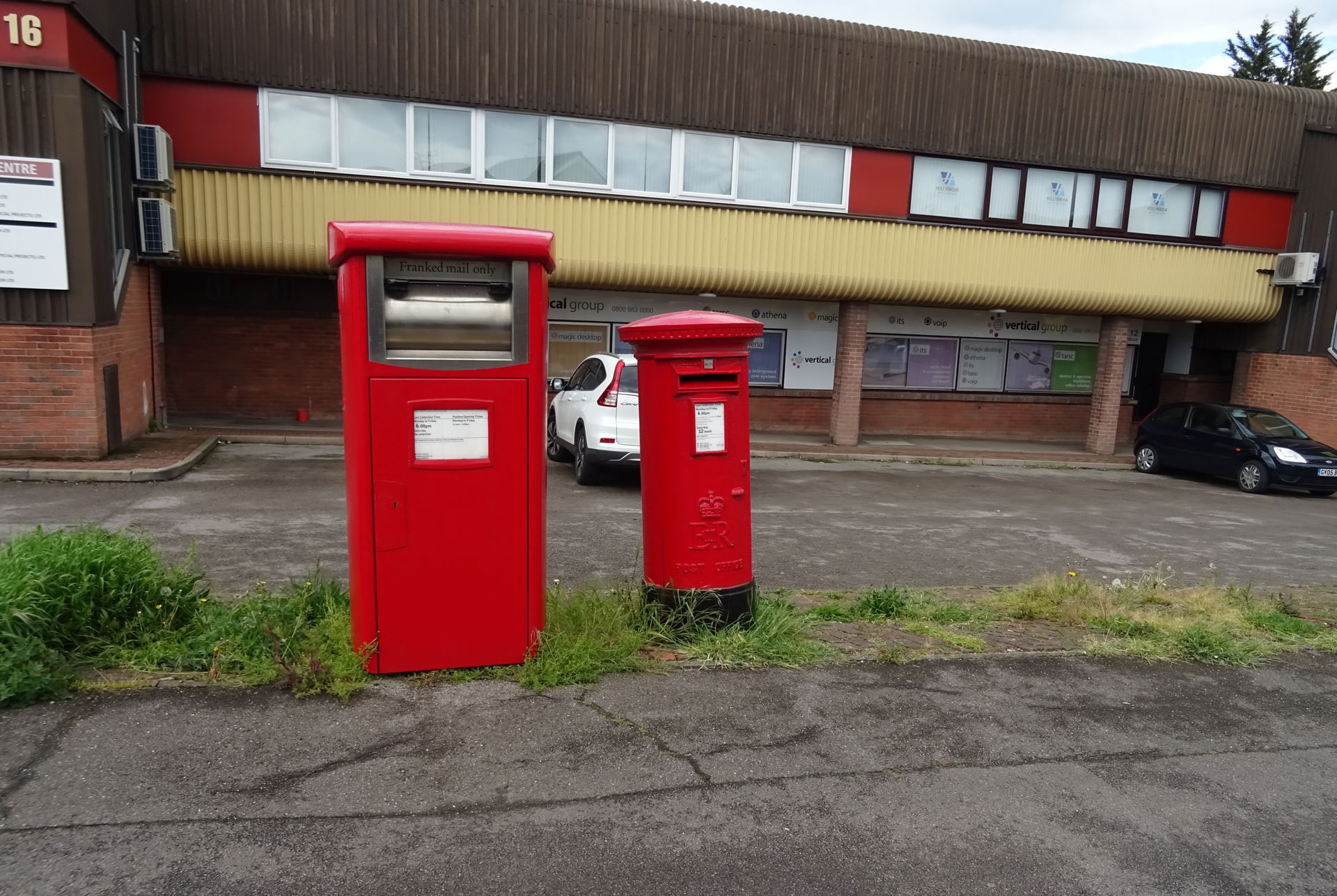 Postboxes on Hemmells, Basildon