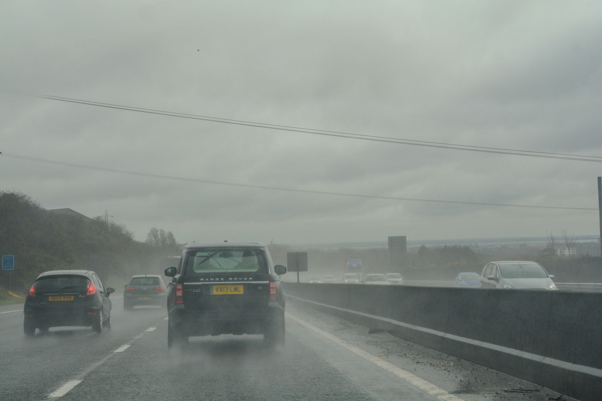 Borough of Fareham : M27 Motorway