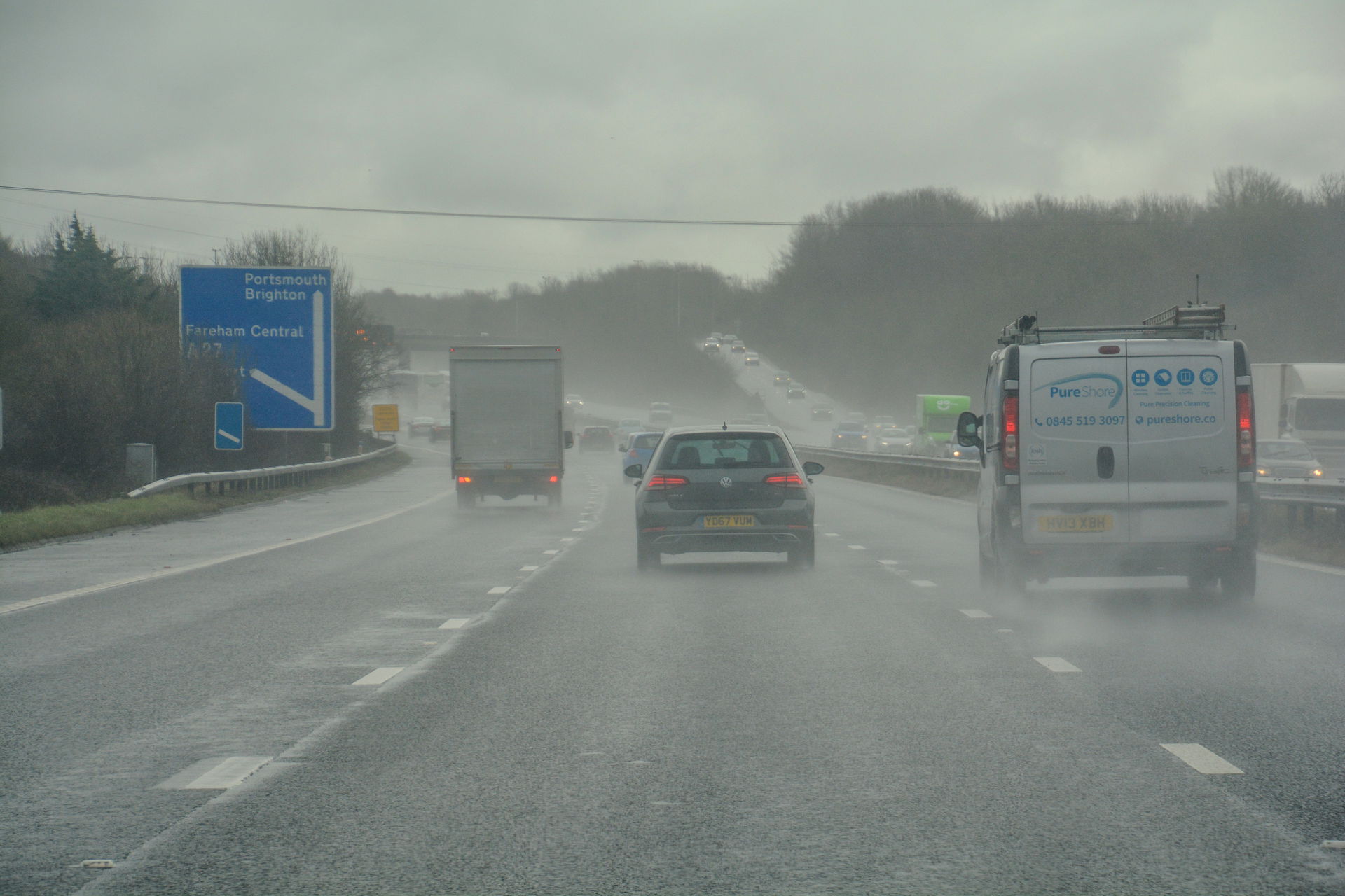 Borough of Fareham : M27 Motorway