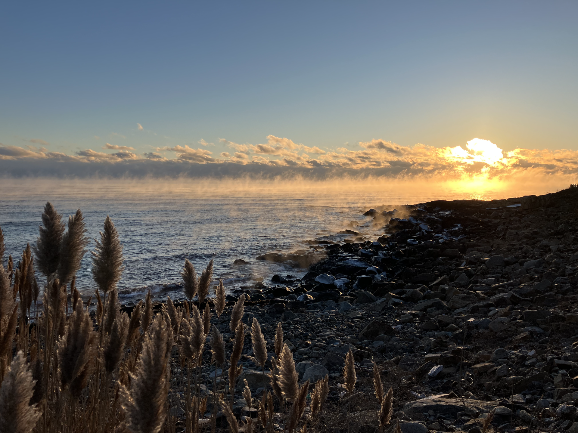 View of ocean in Gloucester, Massachusetts, United States of Am…