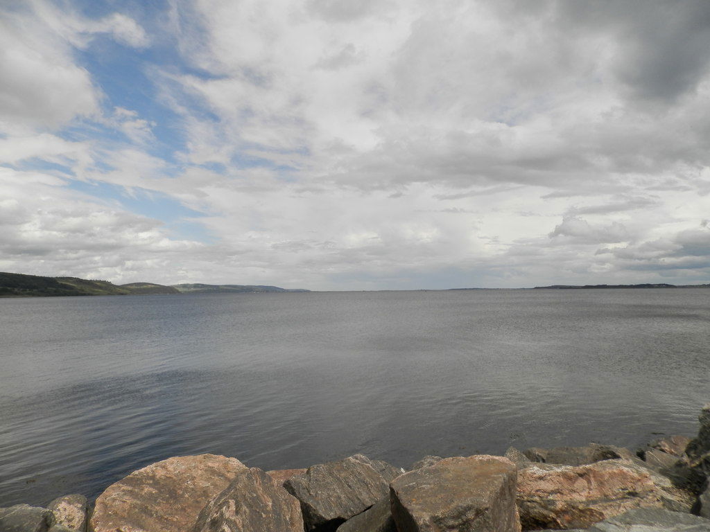 The Beauly Firth from Longman, Inverness