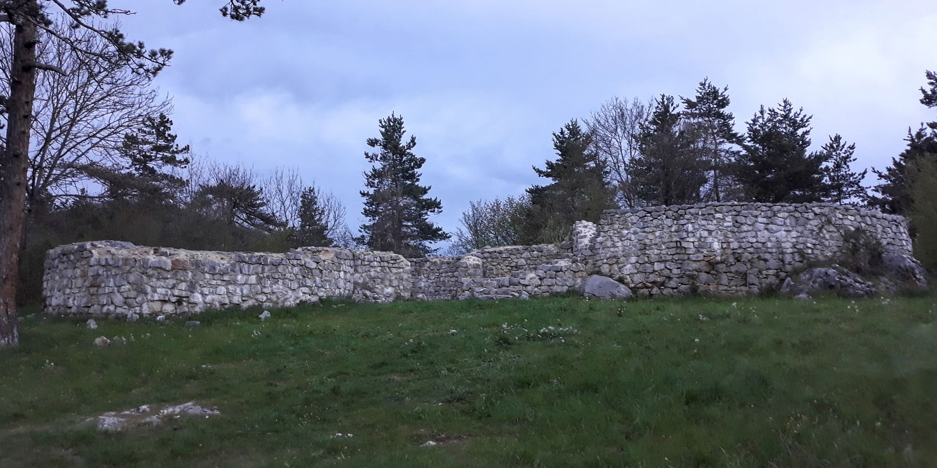 Fortica Fortress in Otočac, view from the south