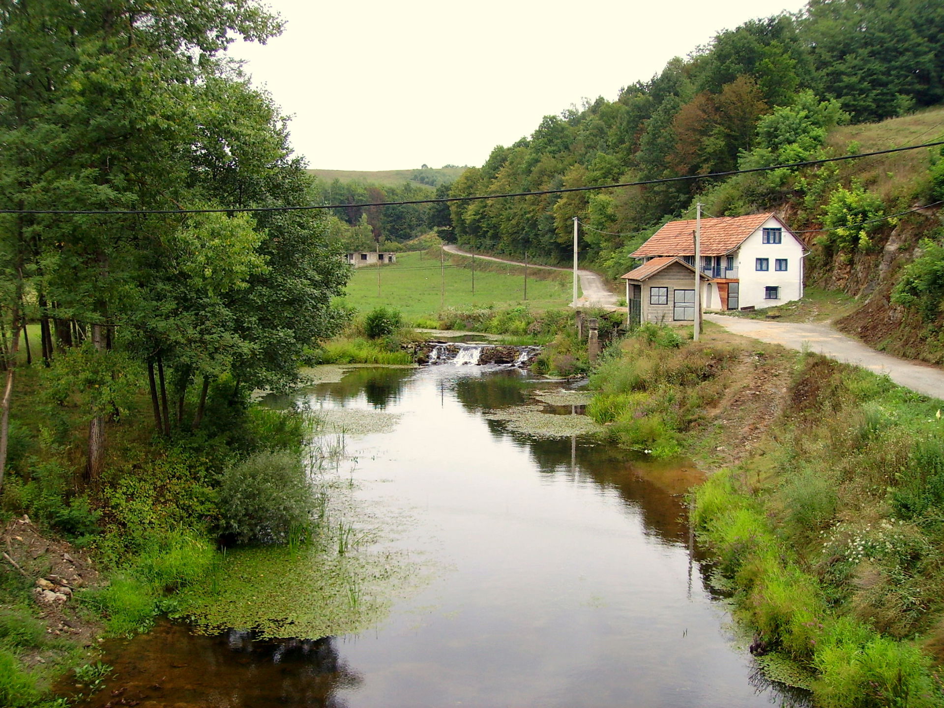 Croatia, River Glina near the Bosnian border (Velika Kladuša).