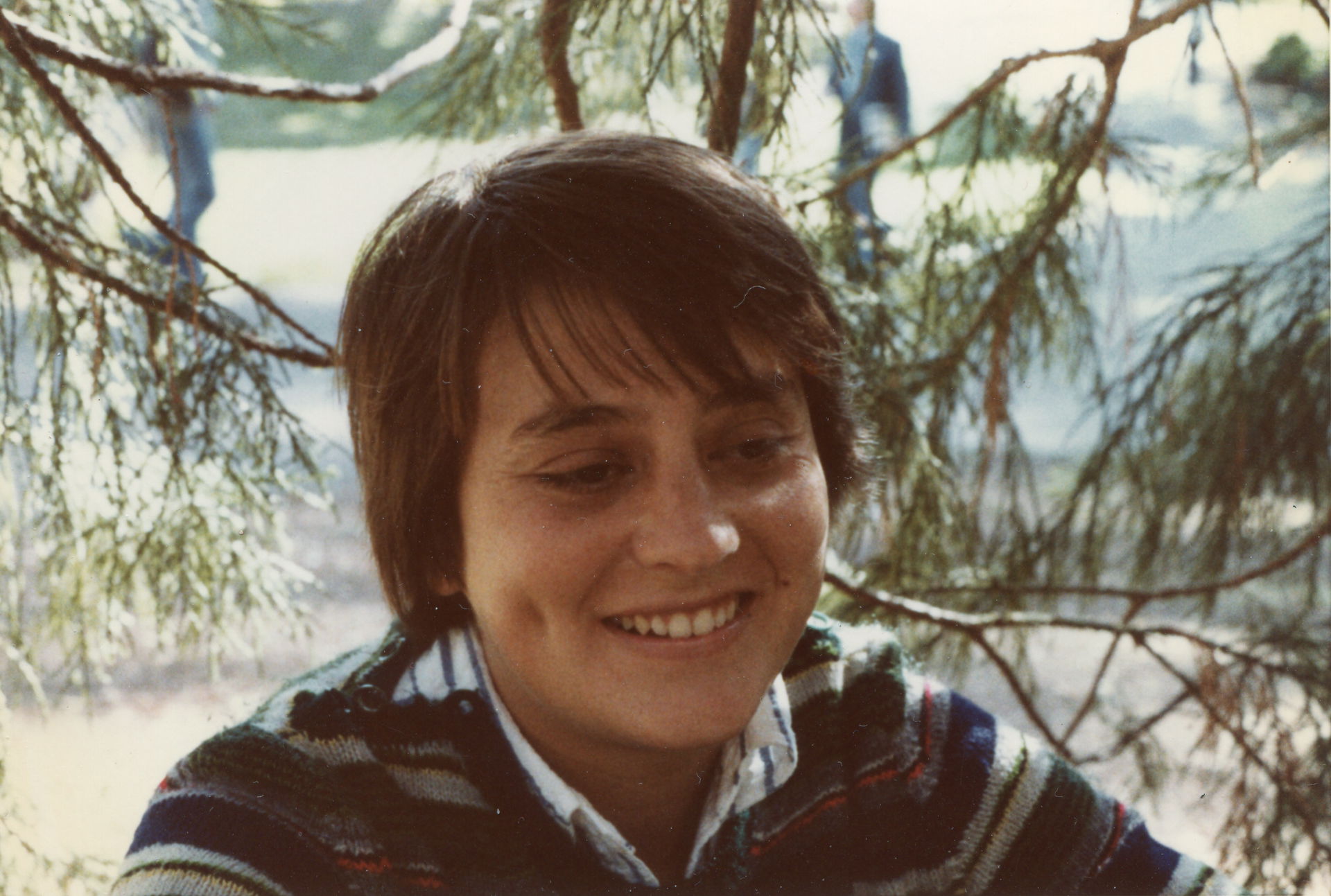 Spain-born mathematician María Manzano at (presumably) Berkeley…