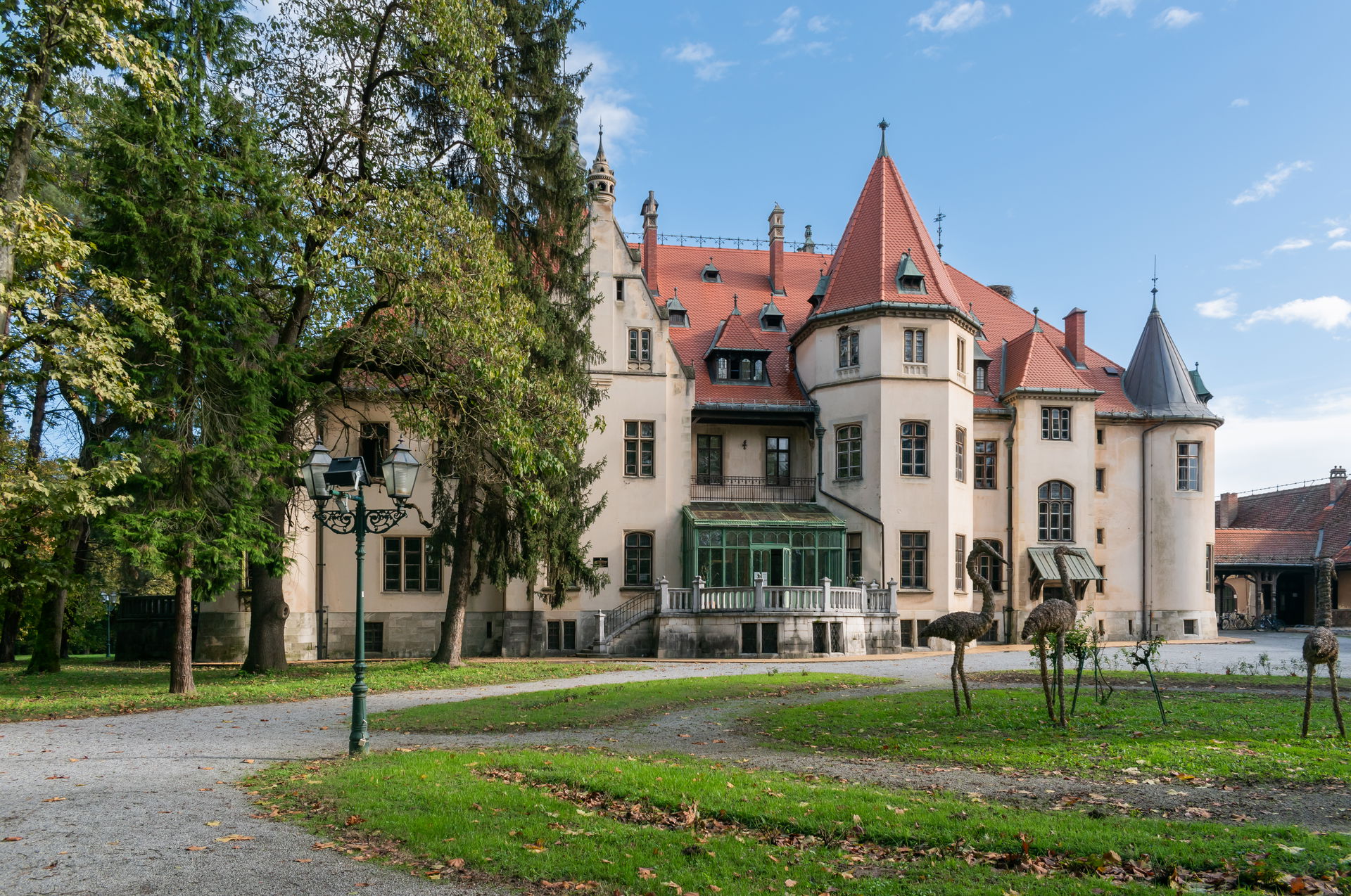 Mailáth Castle in Donji Miholjac, Osijek-Baranja County, Croatia