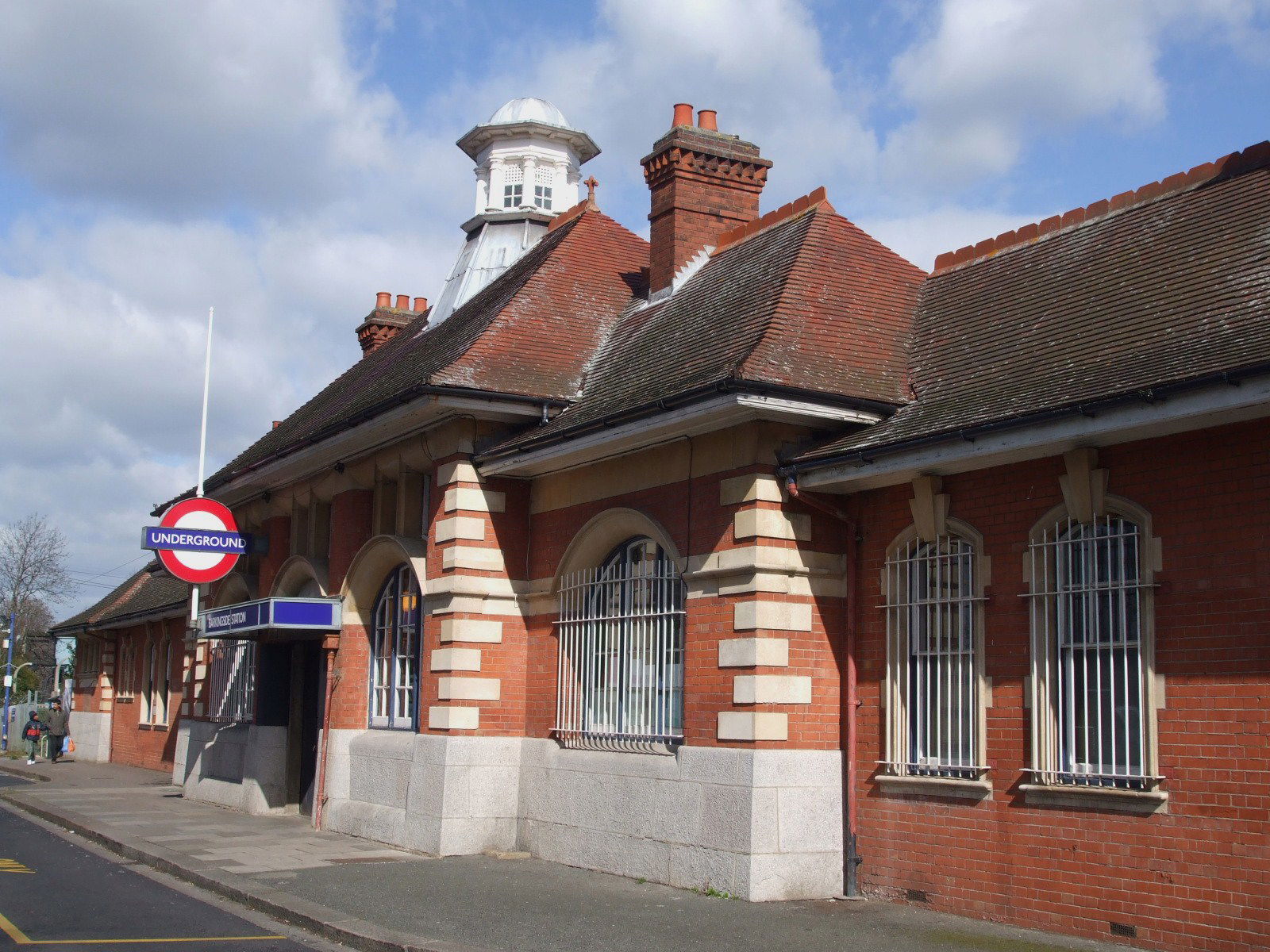 Barkingside tube station building, Grade II listed