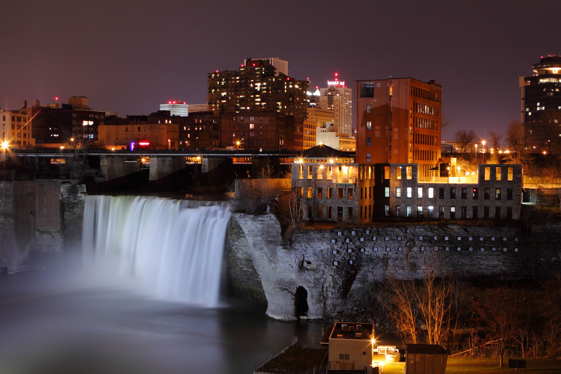 High Falls in Downtown Rochester, New York