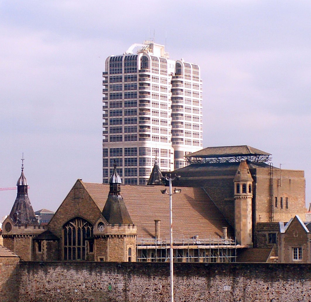 View of David Murray John Tower, Swindon