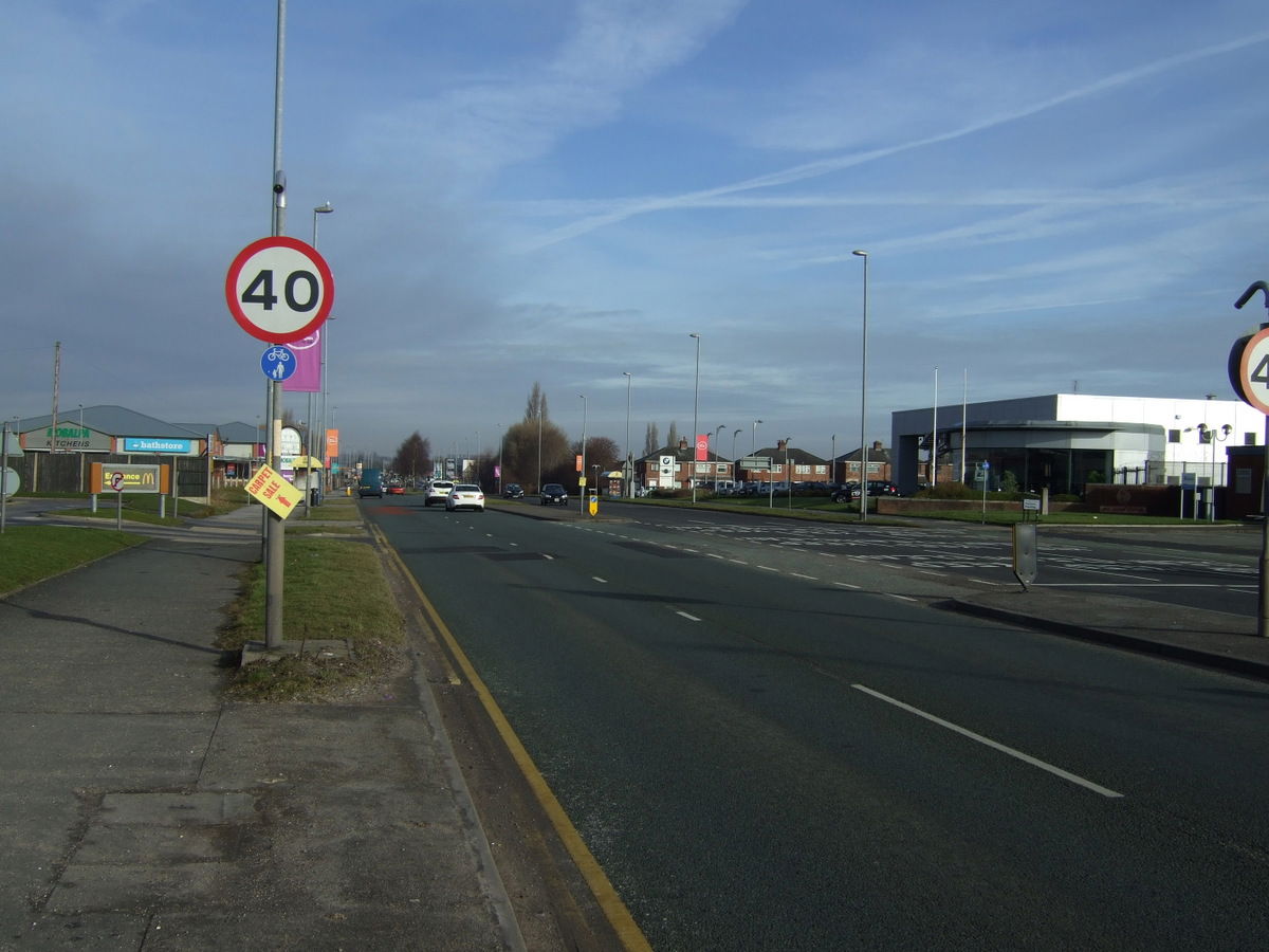 Winwick Road (A49), Warrington