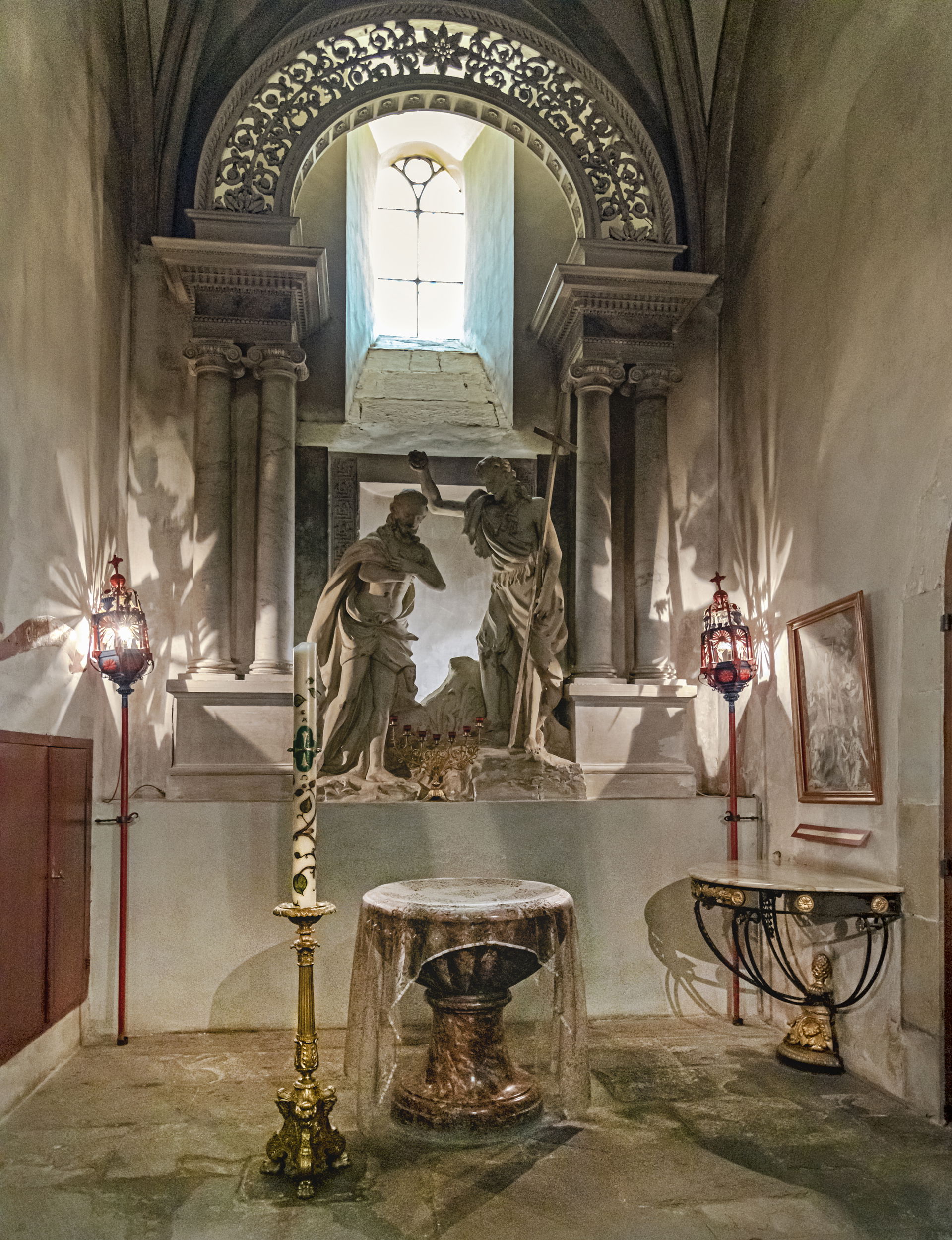 Cathédrale St-Michel de Carcassonne - Chapel of baptismal font