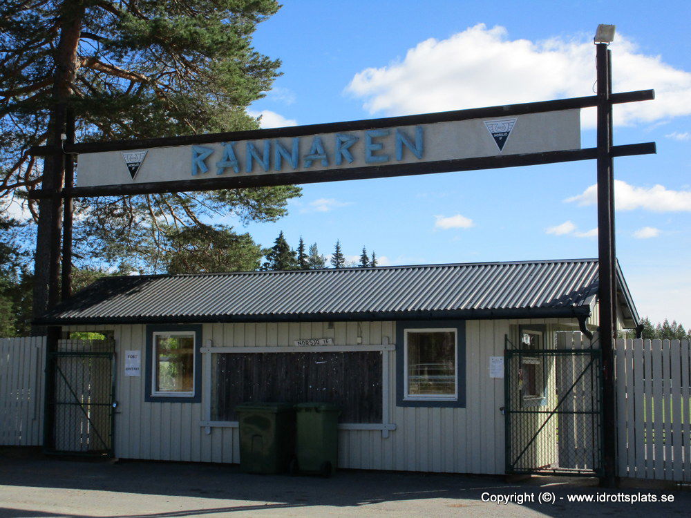 Idrottsplatsen Rännaren, hemmaplan för Norsjö IF