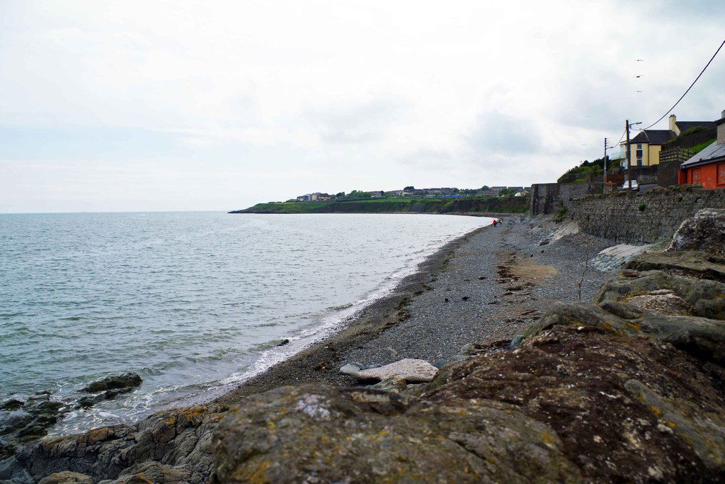The foreshore near the harbour, Balbriggan