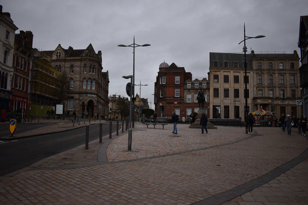 Queen Square - Wolverhampton, West Midlands