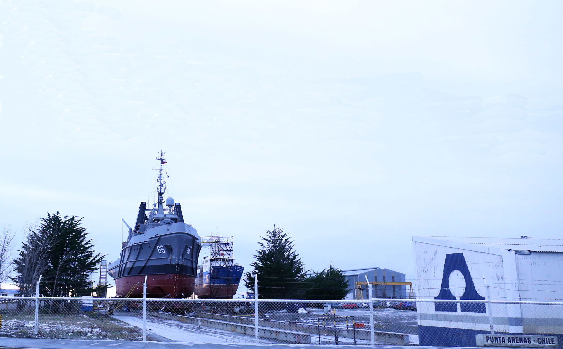 Astillero de Asmar en Punta Arenas