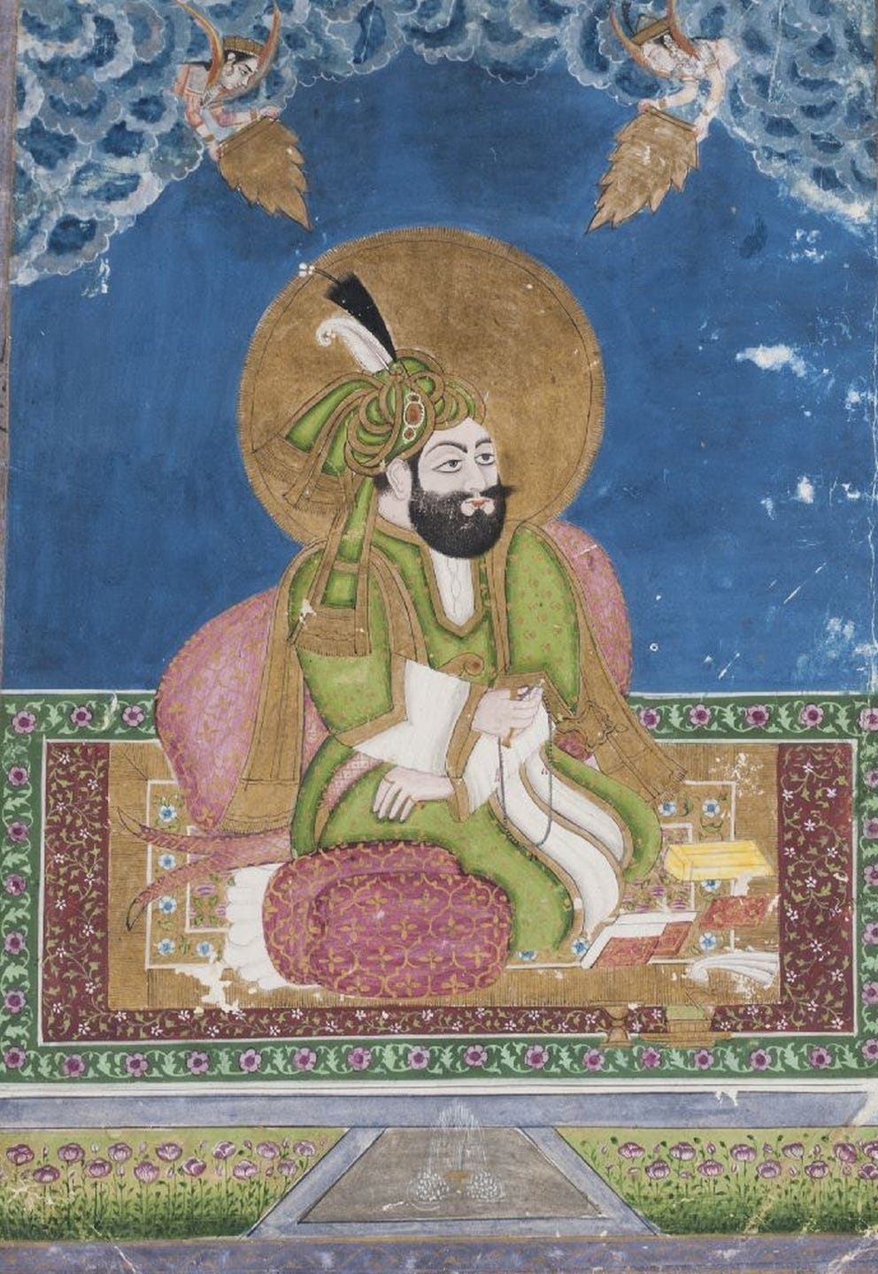 Imaginary Portrait in honor of Hazrat Ishaan