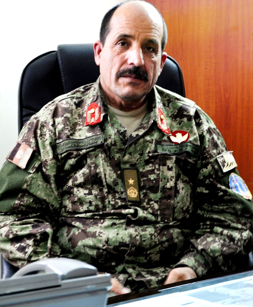 Brig. Gen. Abdul Rauf, Afghan National Army 203rd Corps executi…