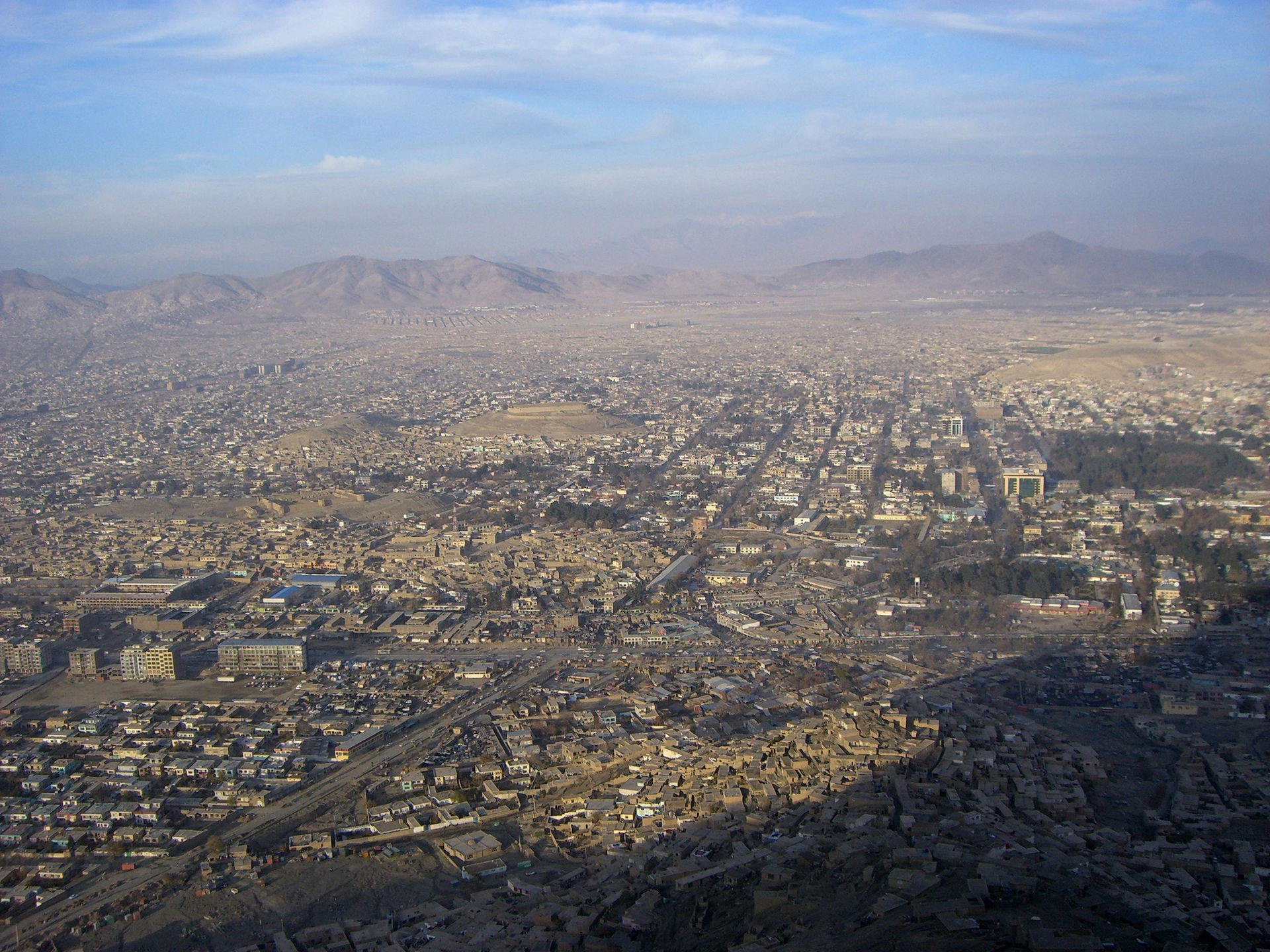 View of Kabul from TV-Hill, Afghanistan
