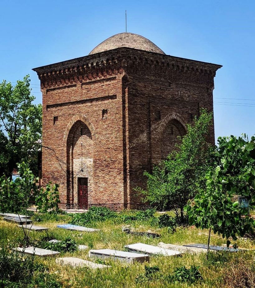 This is a photo of a monument in Iran identified by the ID