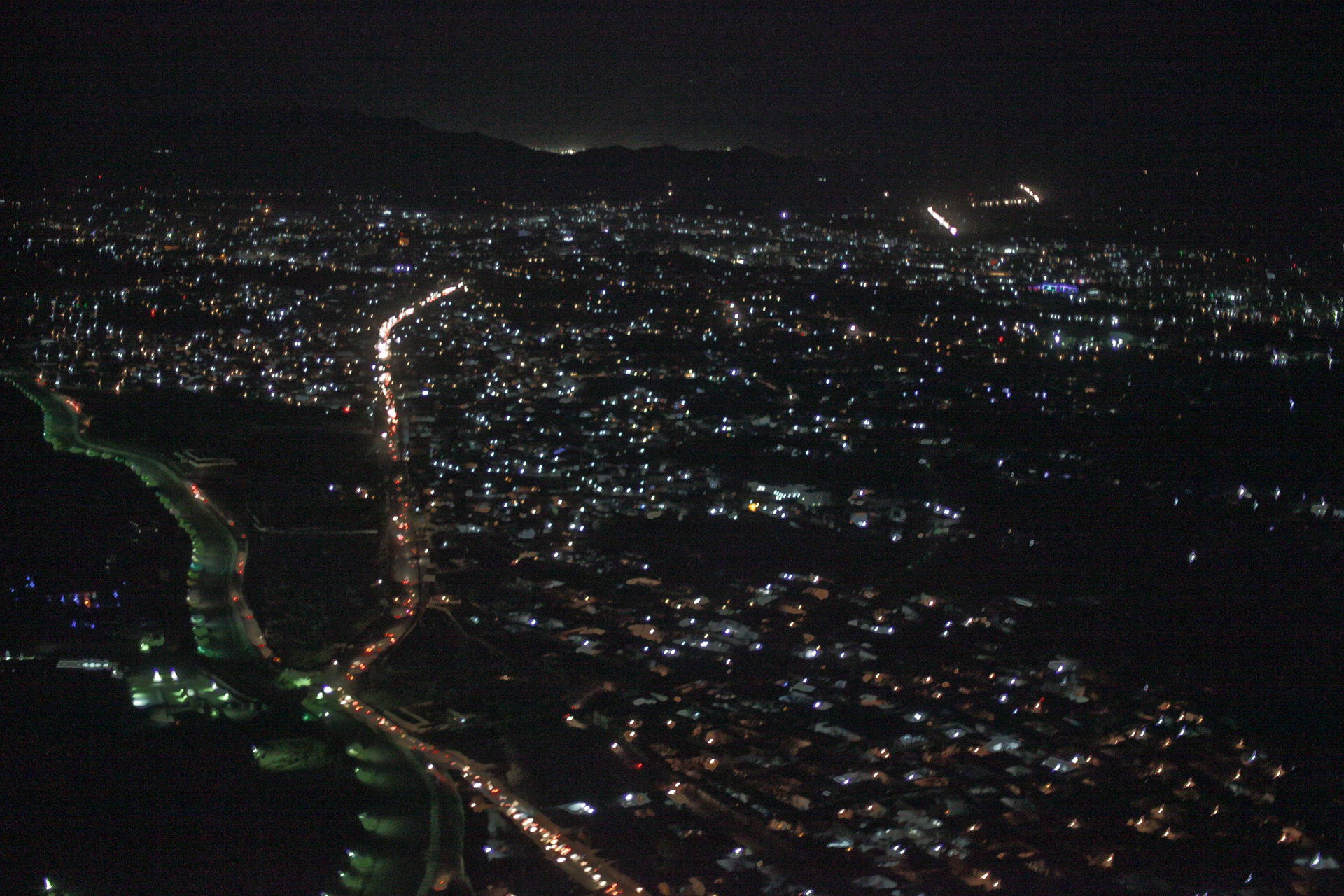 An aerial shot of Kandahar, Afghanistan, July 22, 2011, shows t…