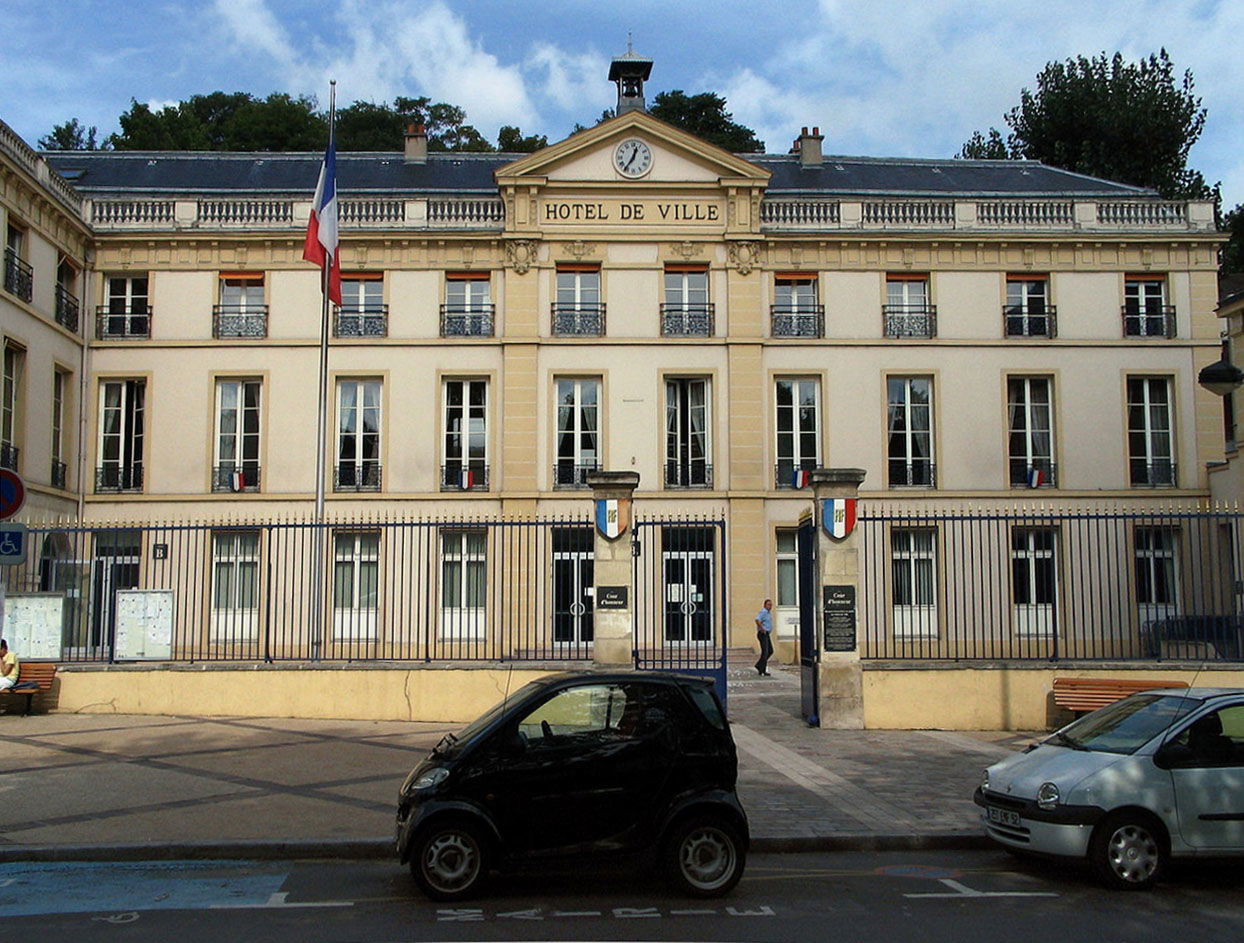 The town hall of Sèvres, Hauts-de-Seine, France.