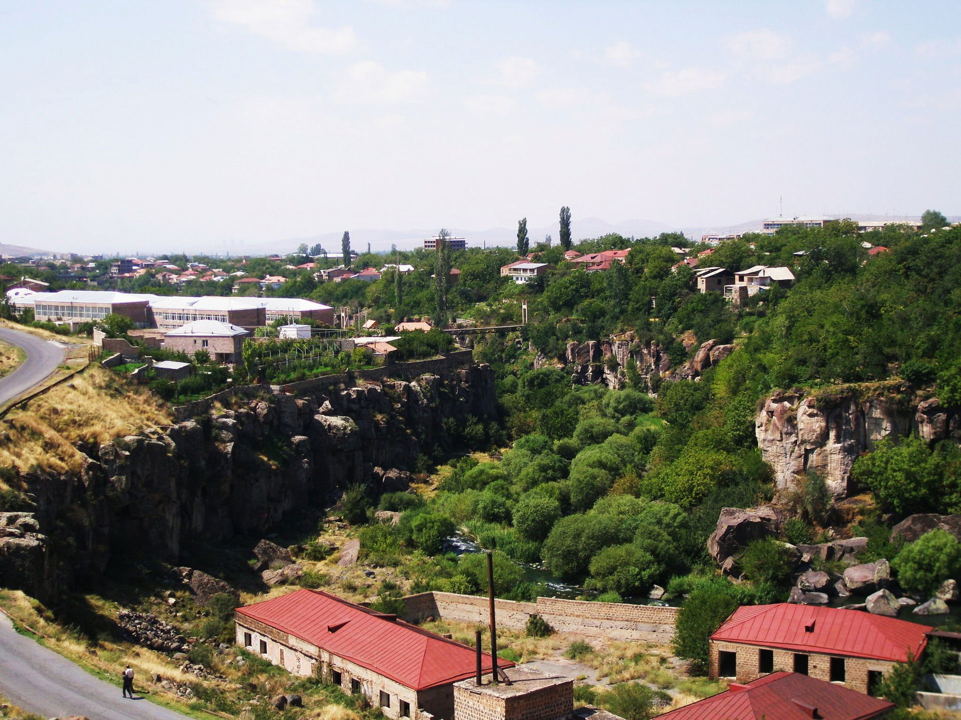 Ashtarak and ravine