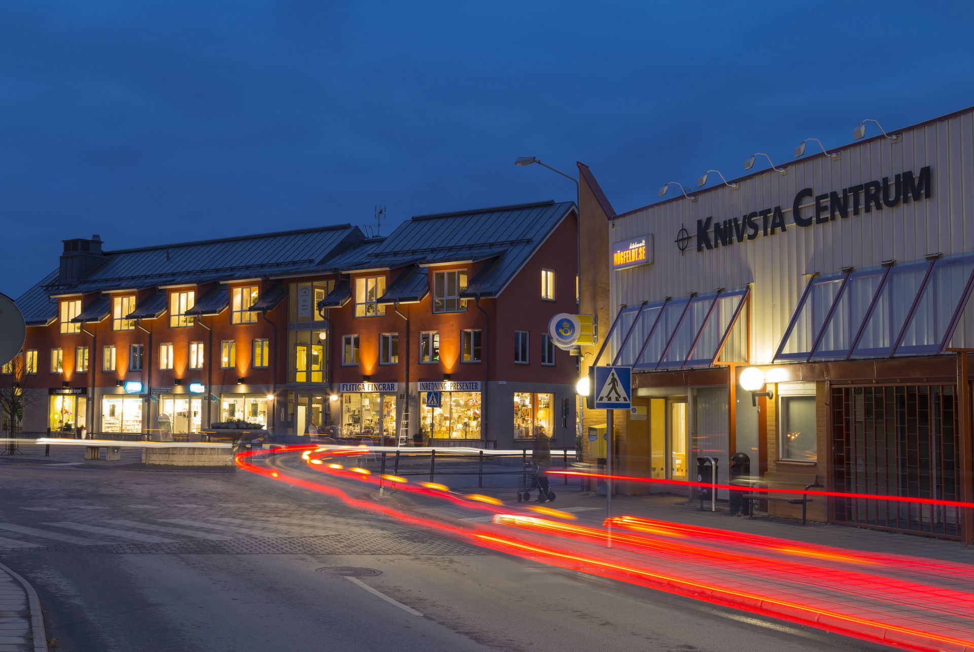 Knivsta City between Stockholm and Uppsala in Sweden