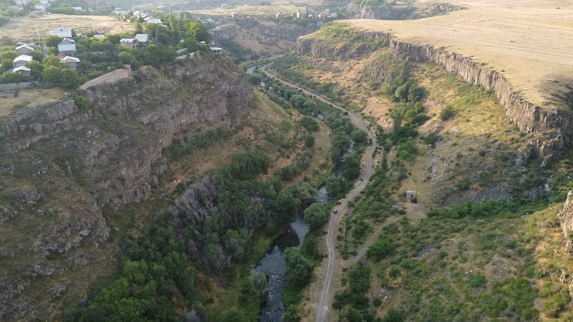 Hrazdan Gorge from Argel Village