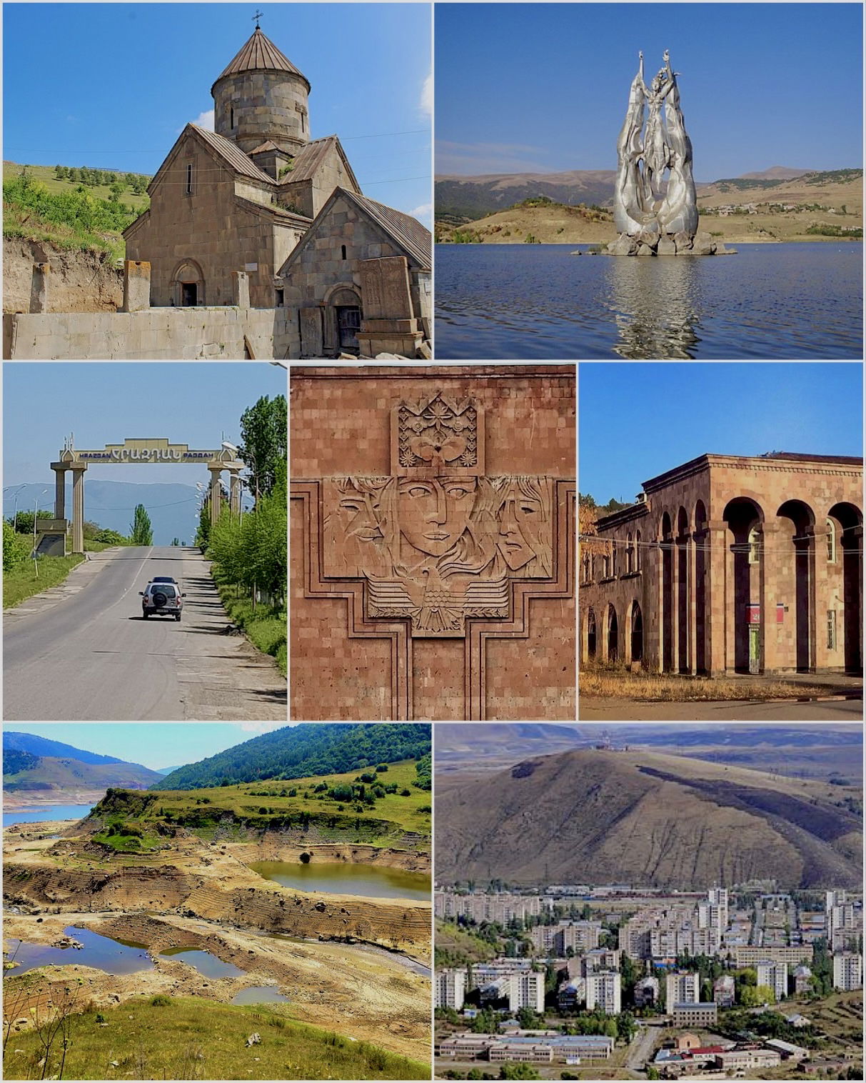Hrazdan city, Armenia