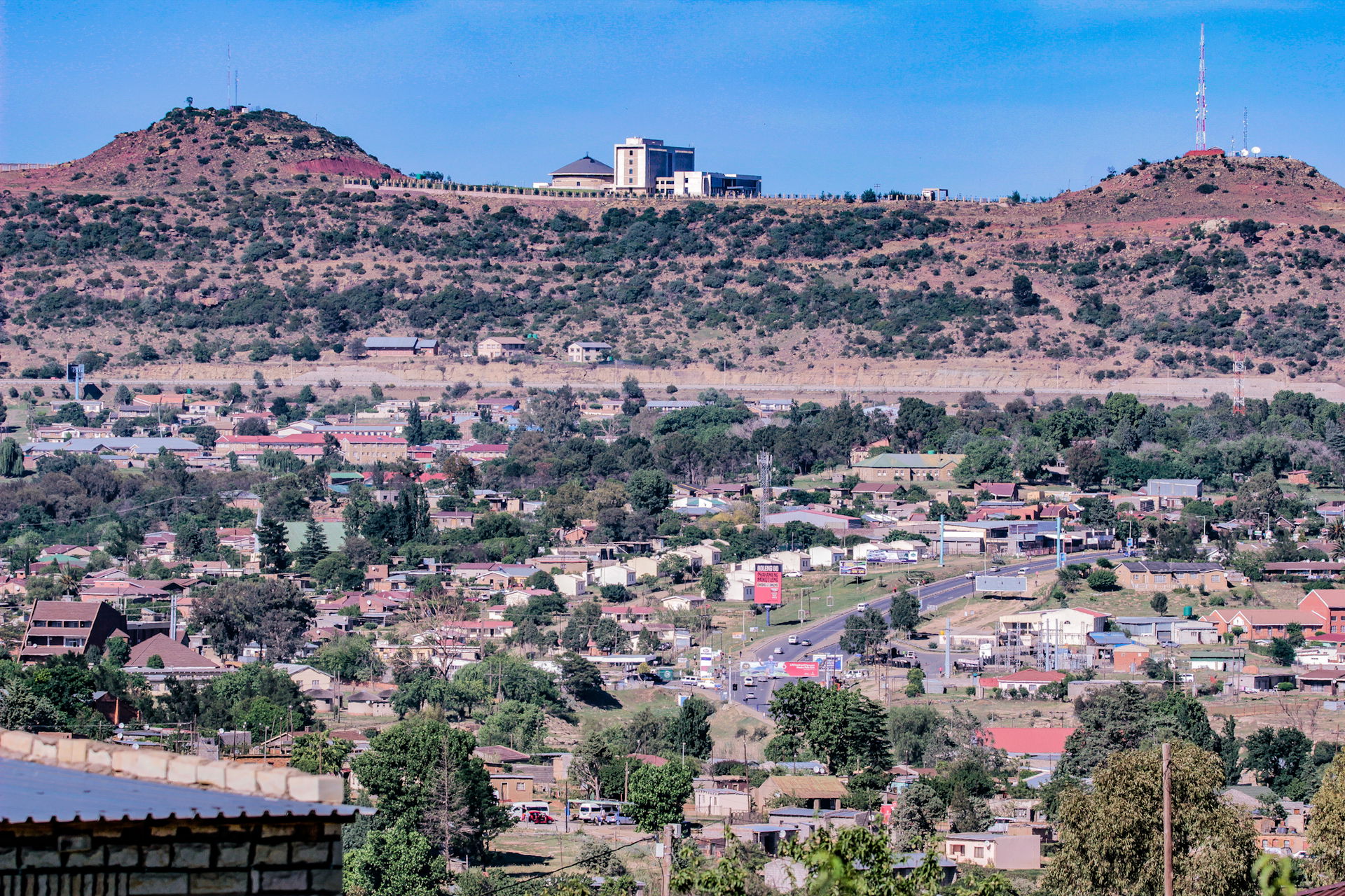 Maseru City, the capital and largest city in Lesotho
