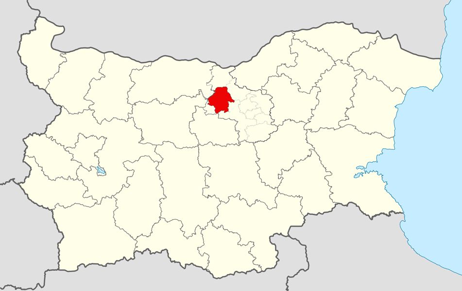 Location map of Pavlikeni Municipality within Bulgaria and Veli…