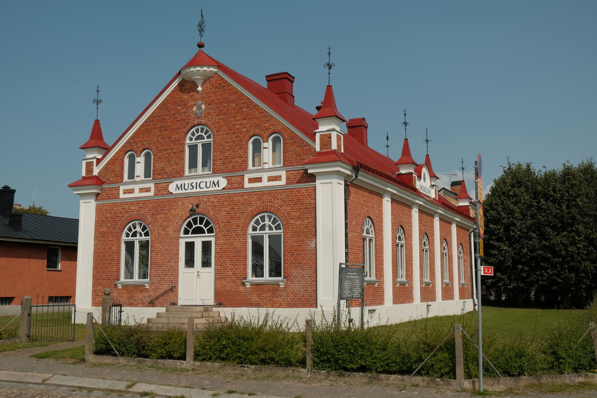 Musicum i Sölvesborg, foto taget från öst