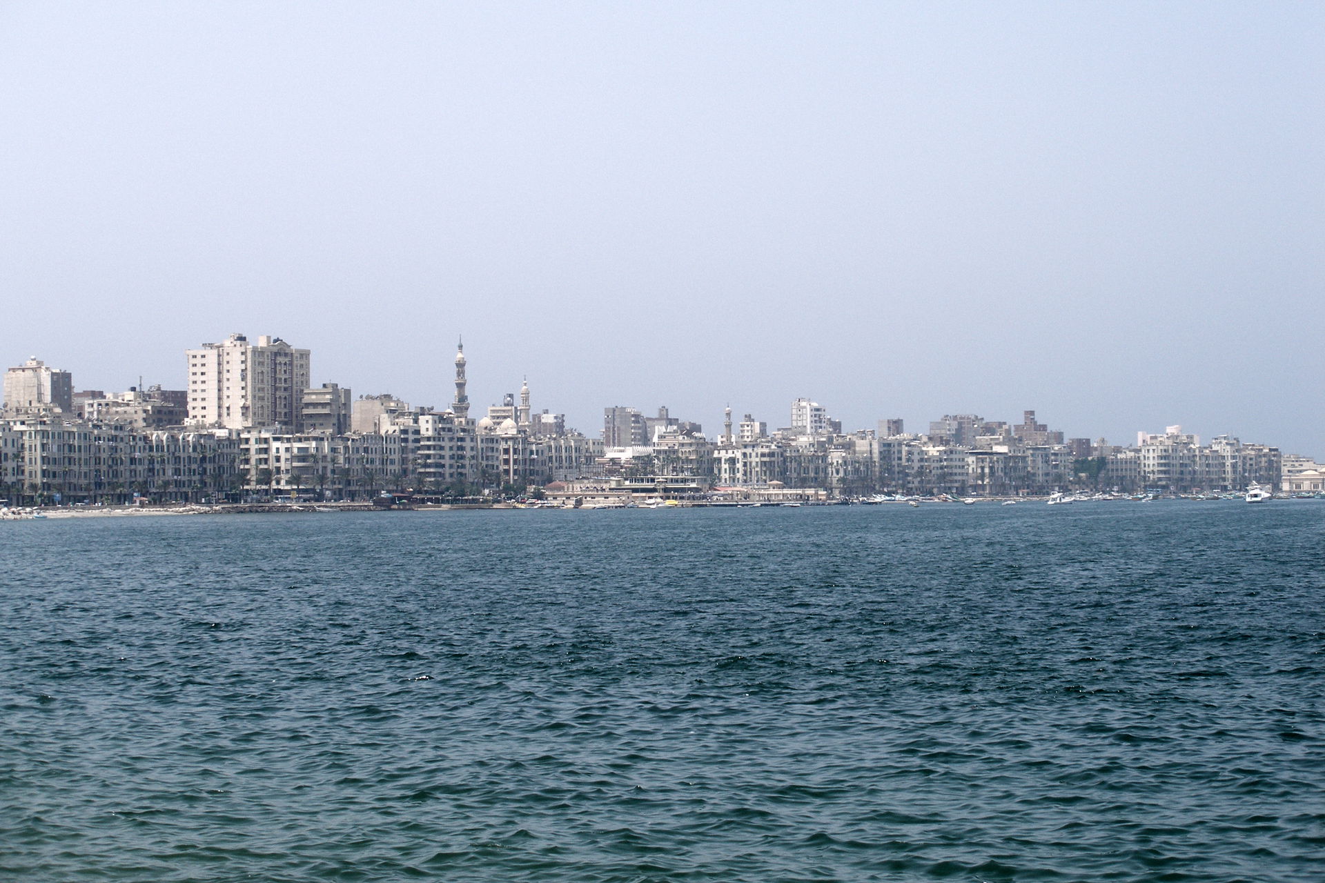 Alexandria extends about 30+ km along the coast of the Mediterr…