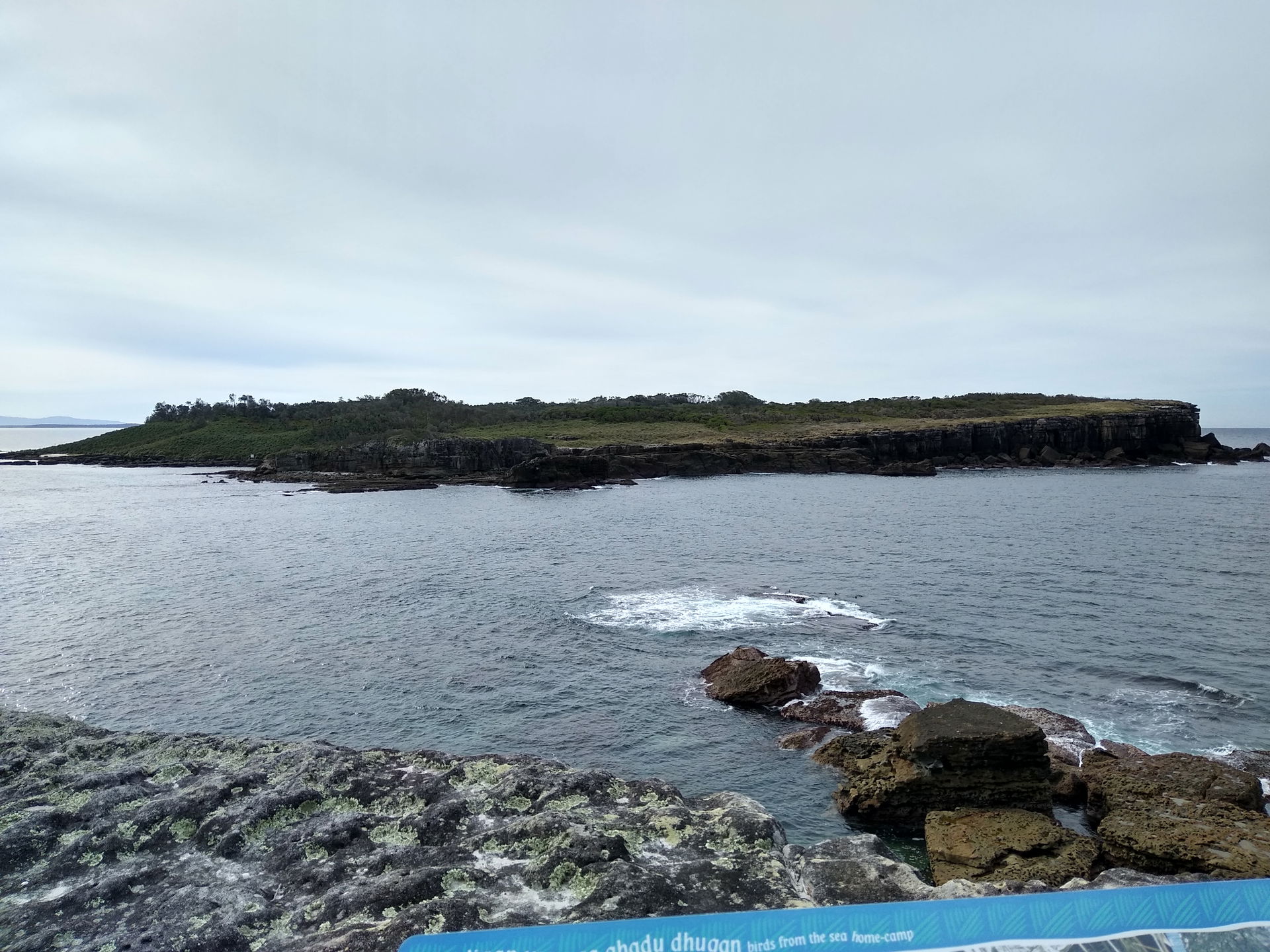 Bowen Island (Jervis Bay) seen from Governor Head Lookout, Jerv…