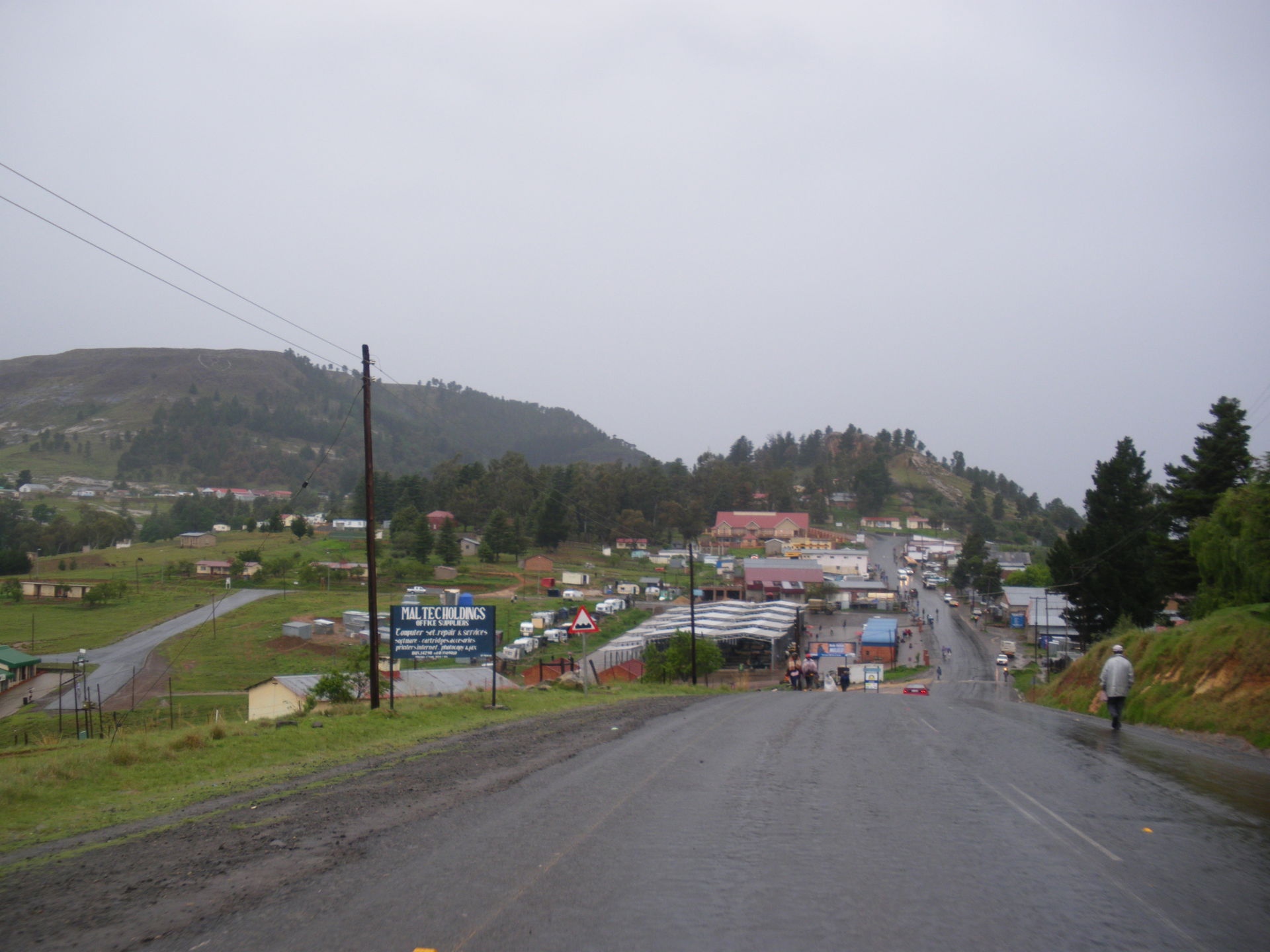 fr:Col de montagne du Qacha's Pass entre le fr:Lésotho et l'fr:…