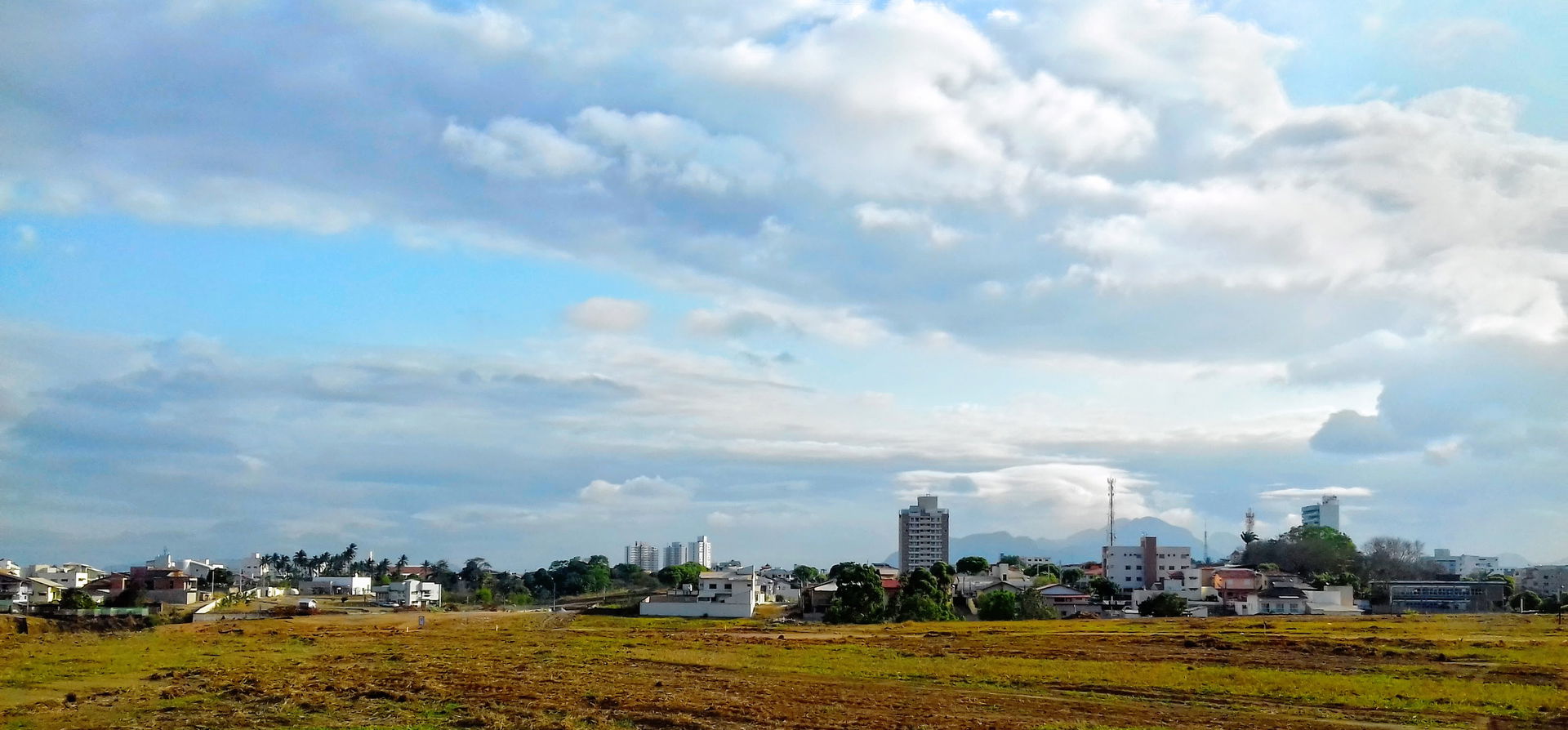 Vista do skyline central da cidade