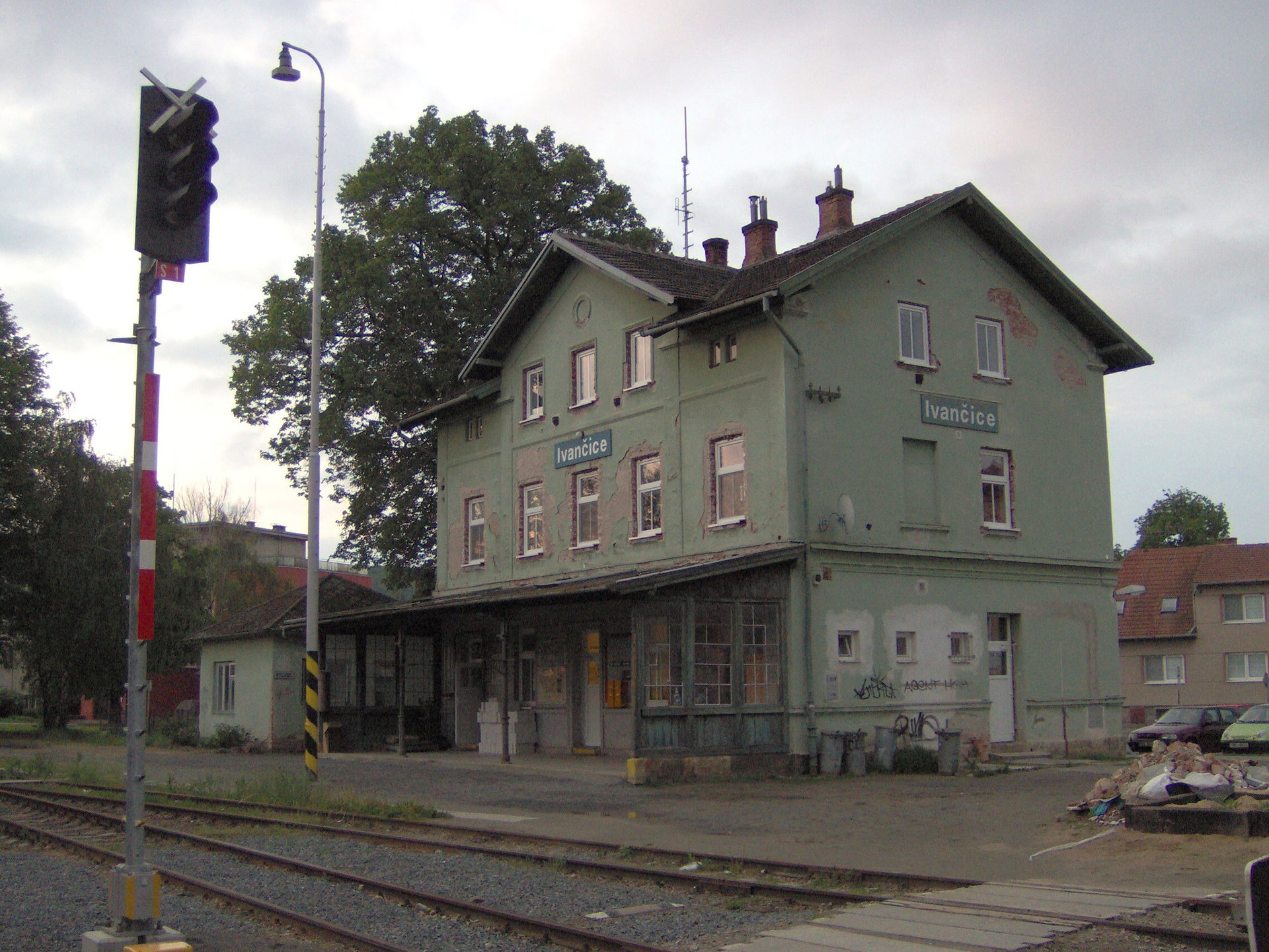 Ivančice train station, Brno-venkov District, Czech Republic