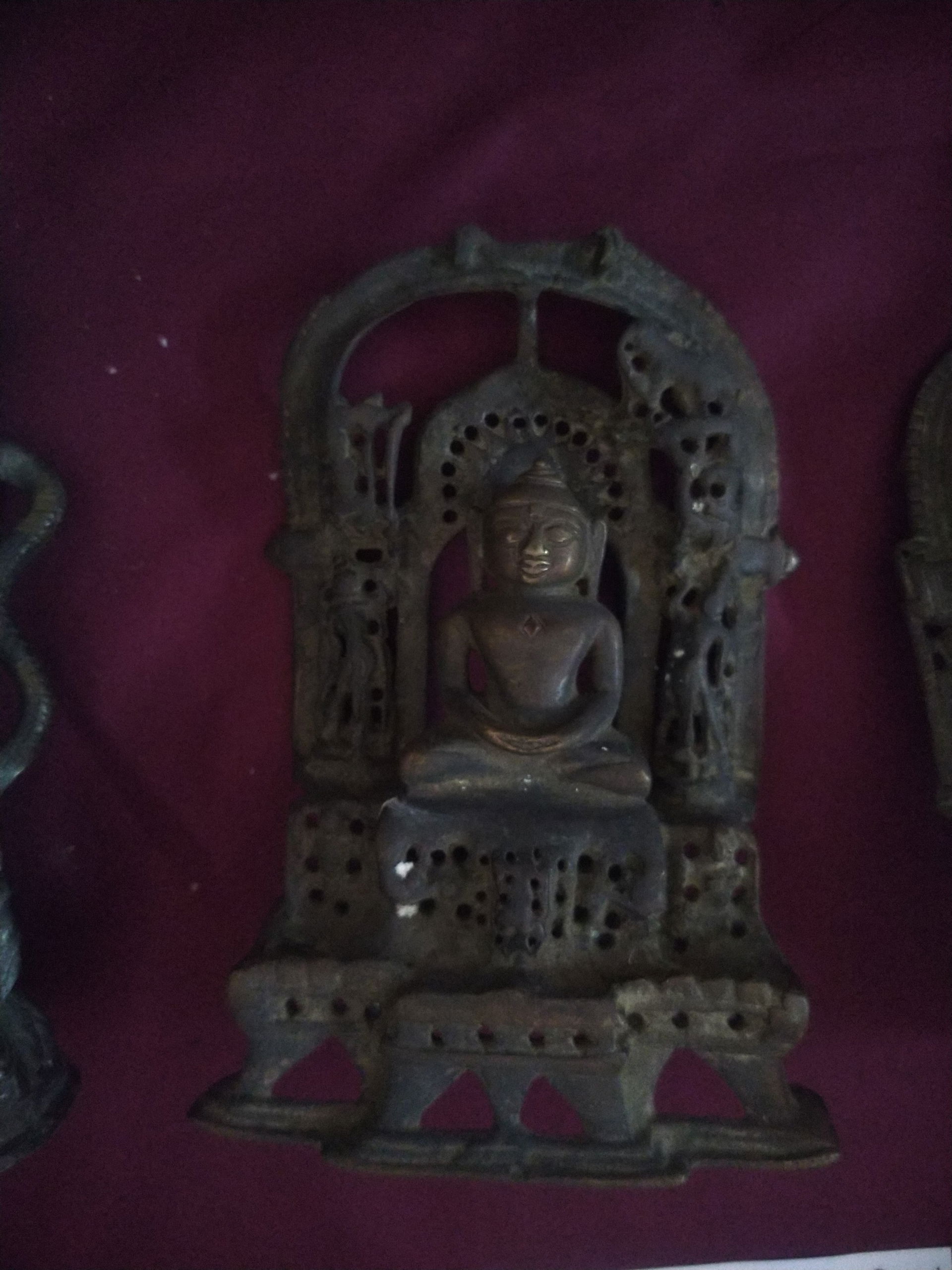 Ancient Metal Statues of Jain Tirthankara