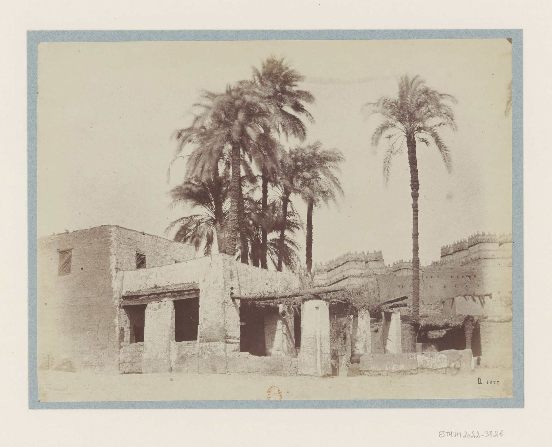 Sujet : El Balyana (Égypte)
Vues d'architecture -- 1800-1869
R…